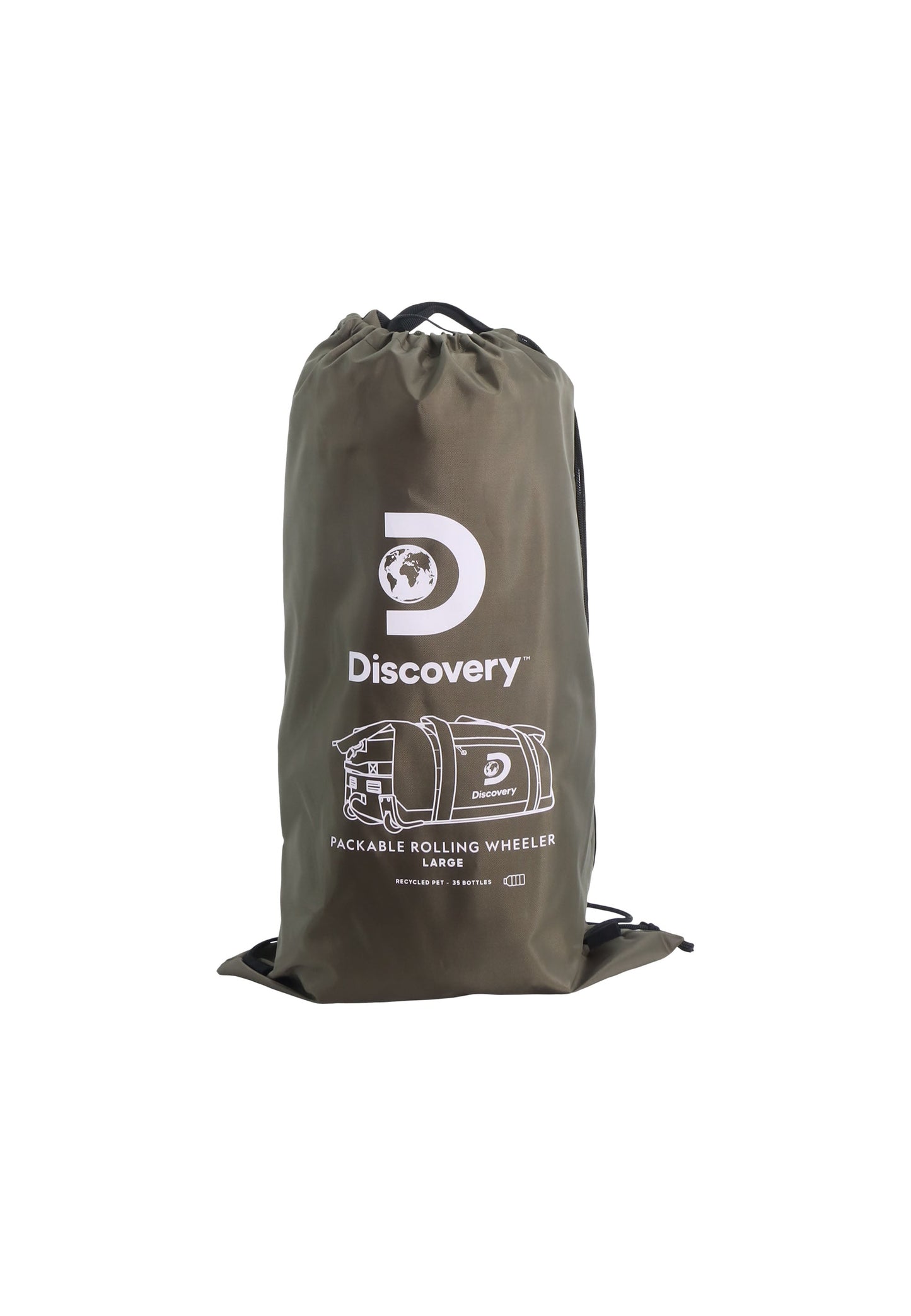 Discovery Drive Trolleytasche / Reisetasche mit Rollen 196L Khaki