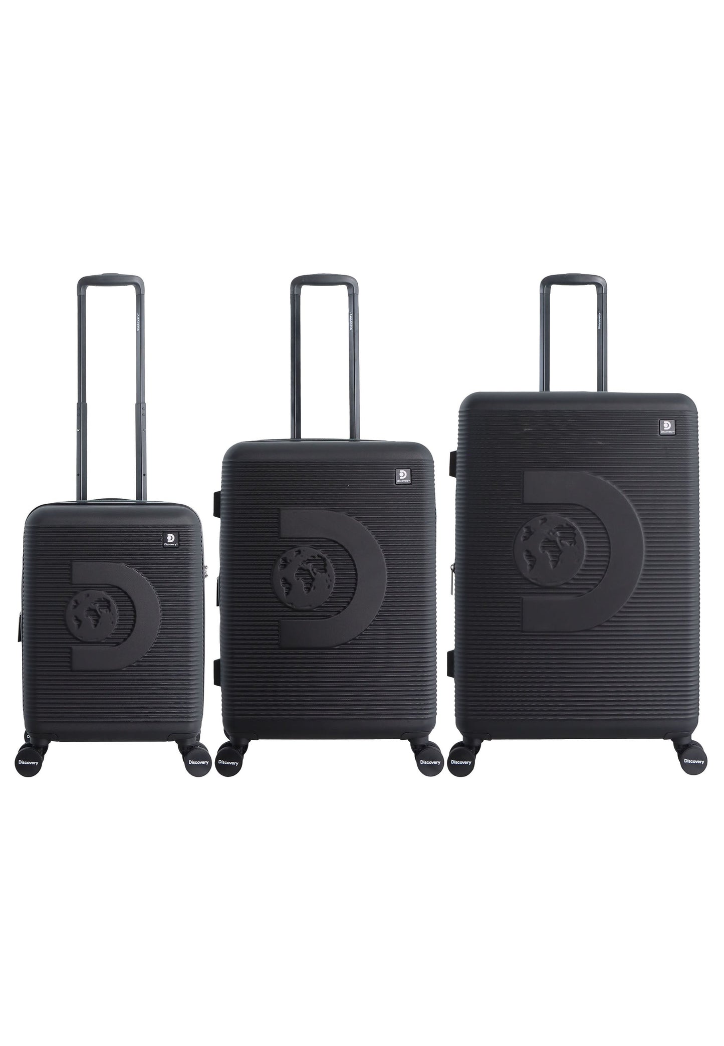 Discovery - Eclipse | Hartschalenkoffer-Set / Trolley-Set / Reisekoffer-Set - S/M/L - Anthraciet
