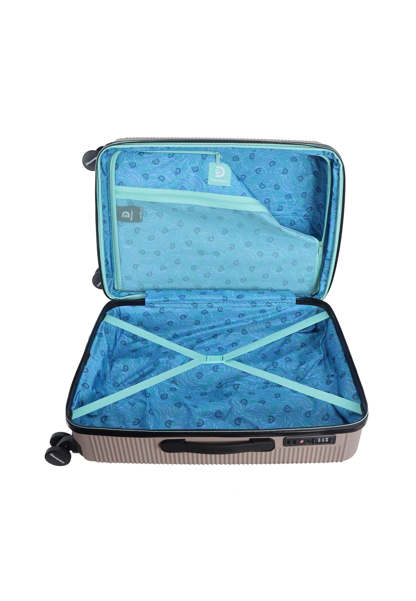 Discovery - Eclipse | Hartschalenkoffer / Trolley / Reisekoffer - M - 68+7 Liter - Braun