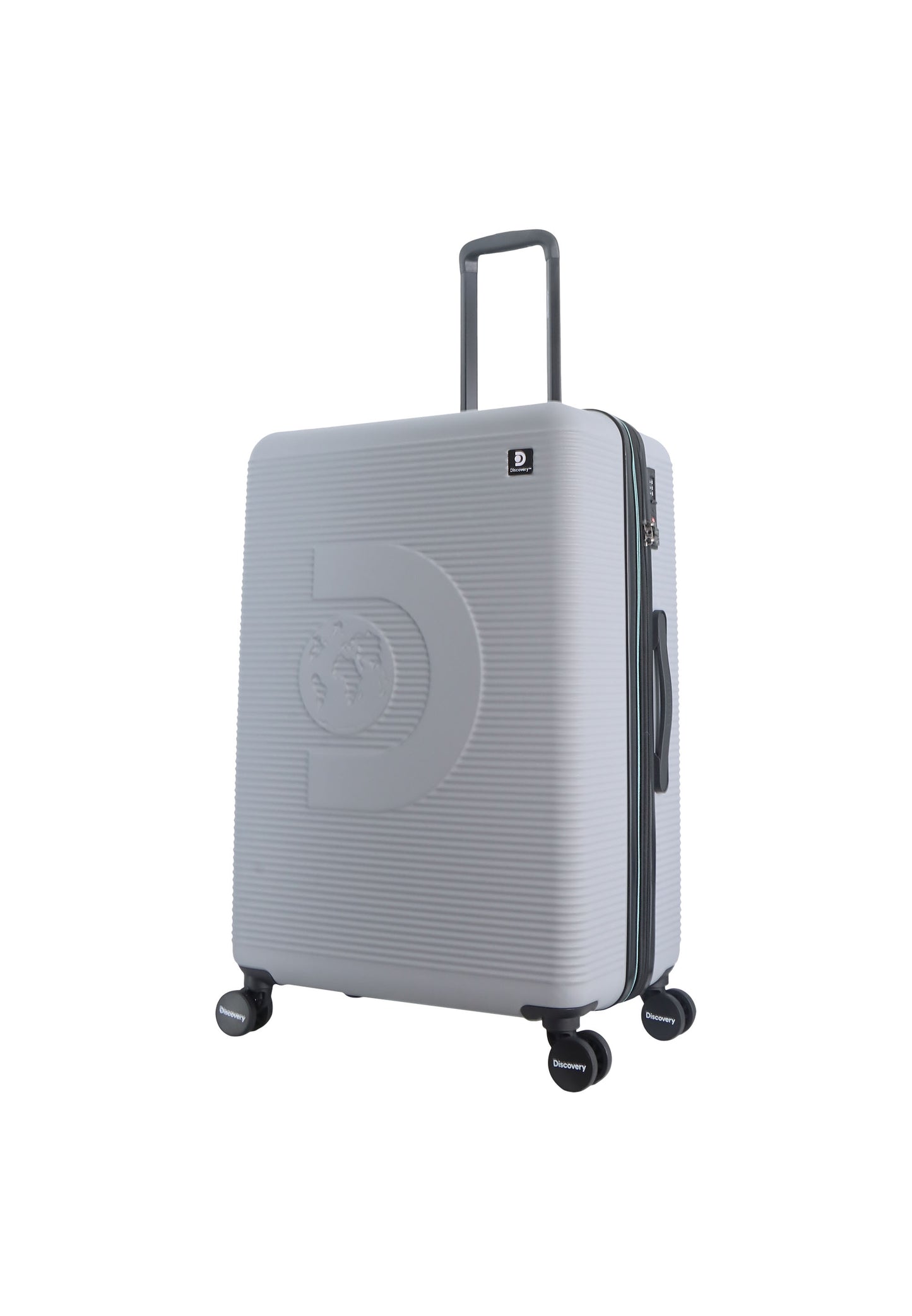 Discovery - Eclipse | Hartschalenkoffer / Trolley / Reisekoffer - L - 111 + 9 Liter - Liter Grau