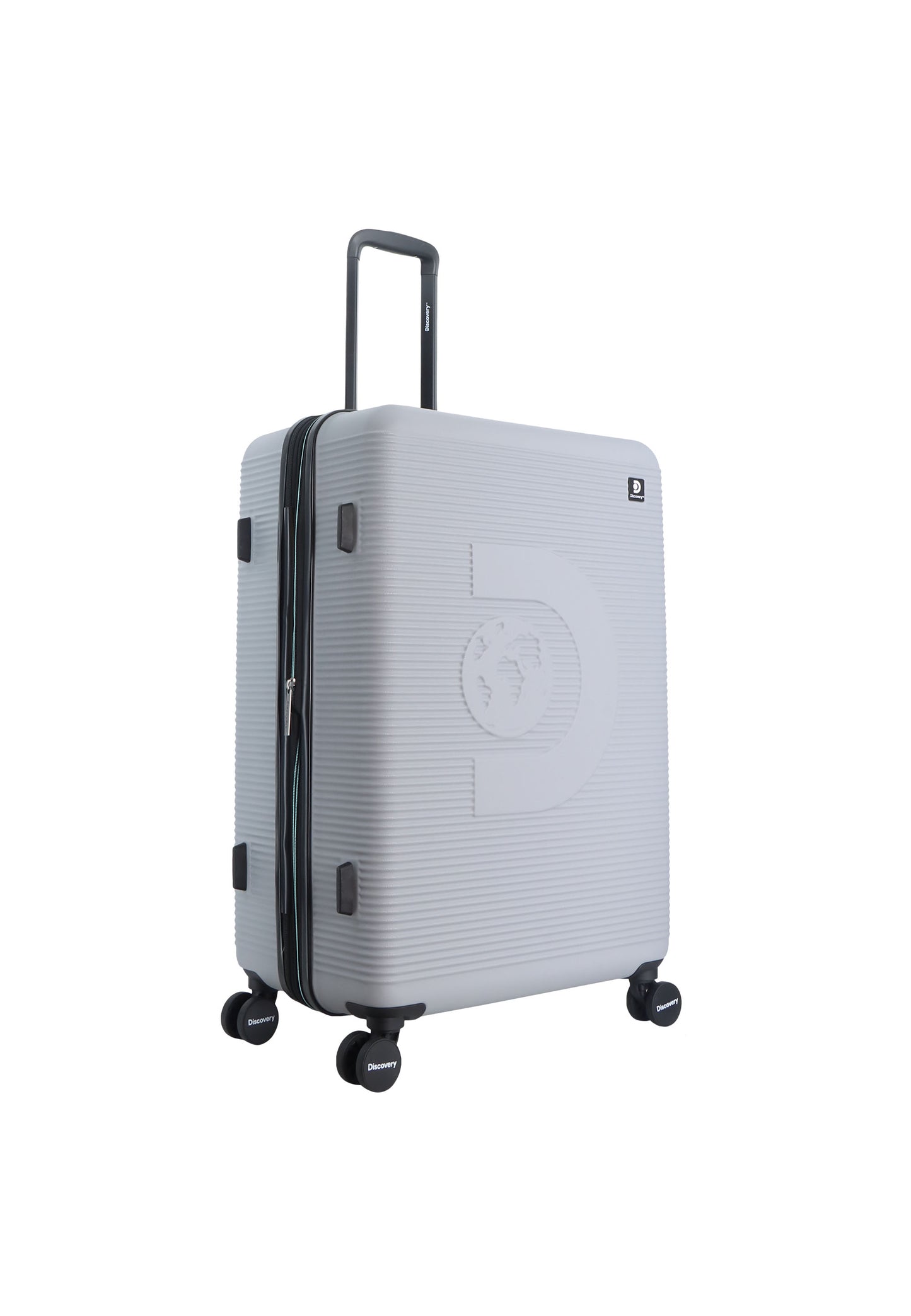 Discovery - Eclipse | Hartschalenkoffer / Trolley / Reisekoffer - L - 111 + 9 Liter - Liter Grau