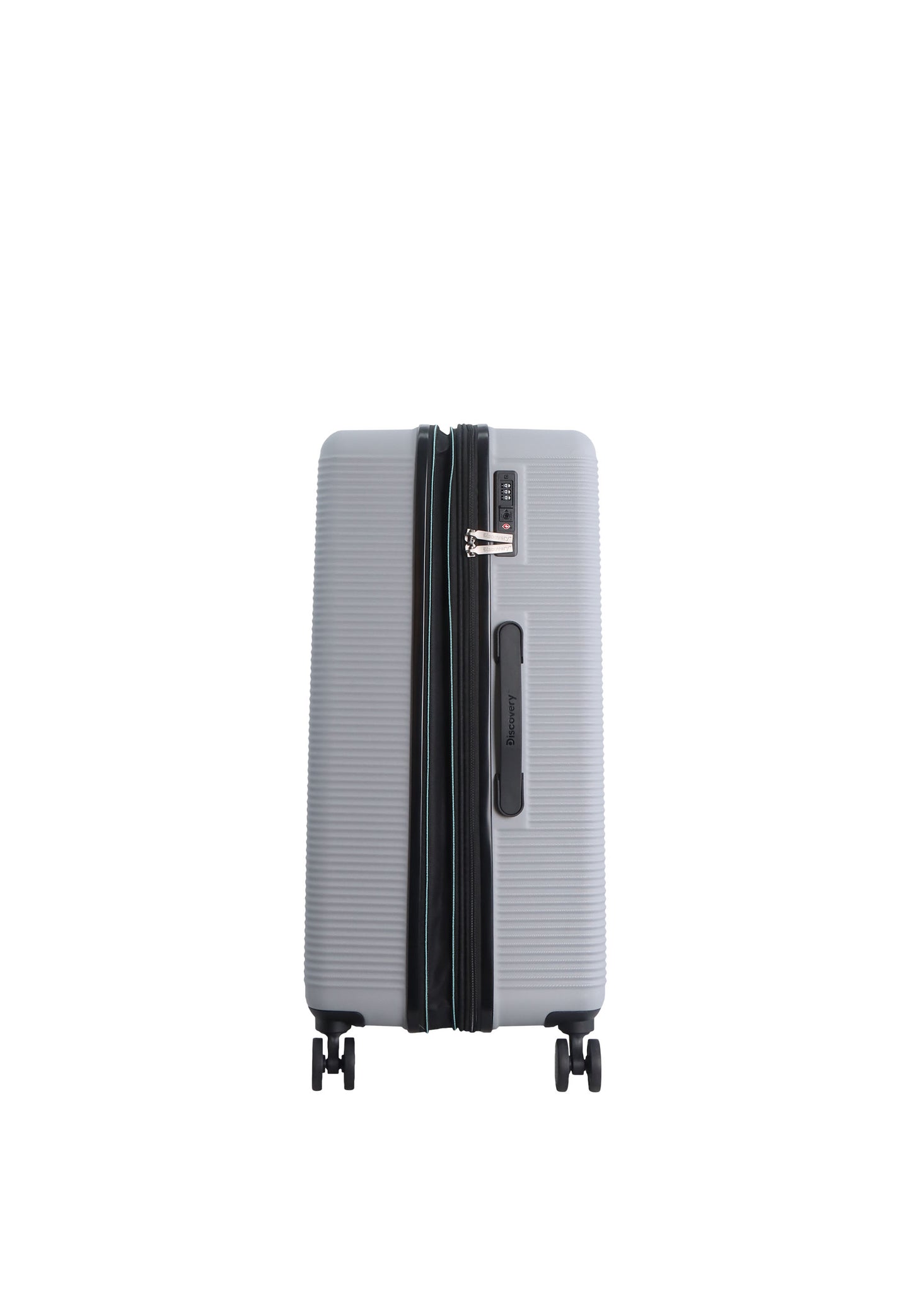 Discovery - Eclipse | Hartschalenkoffer / Trolley / Reisekoffer - L - 111 + 9 Liter - Liter Grau