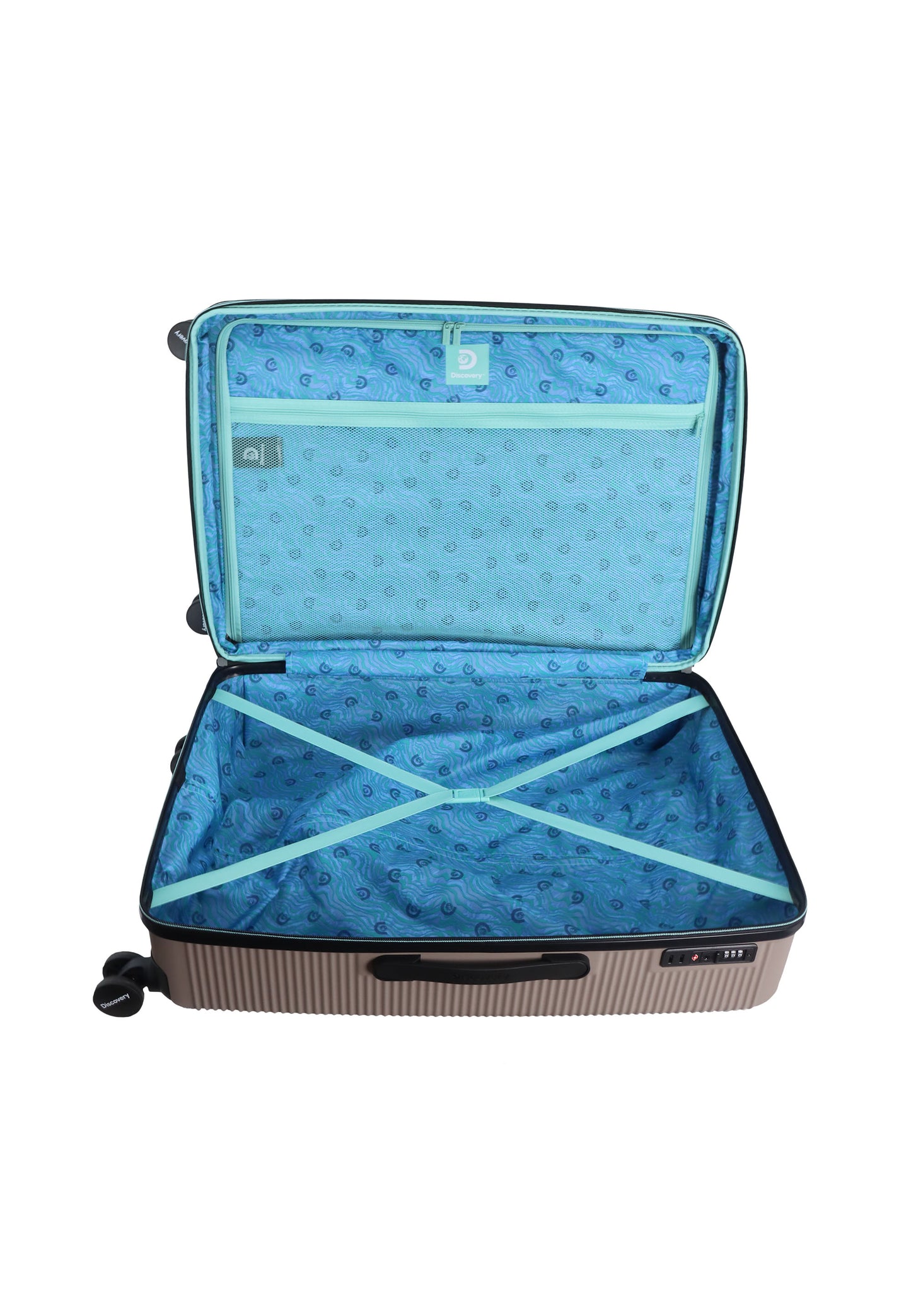 Discovery - Eclipse | Hartschalenkoffer-Set / Trolley-Set / Reisekoffer-Set - S/M/L - Braun