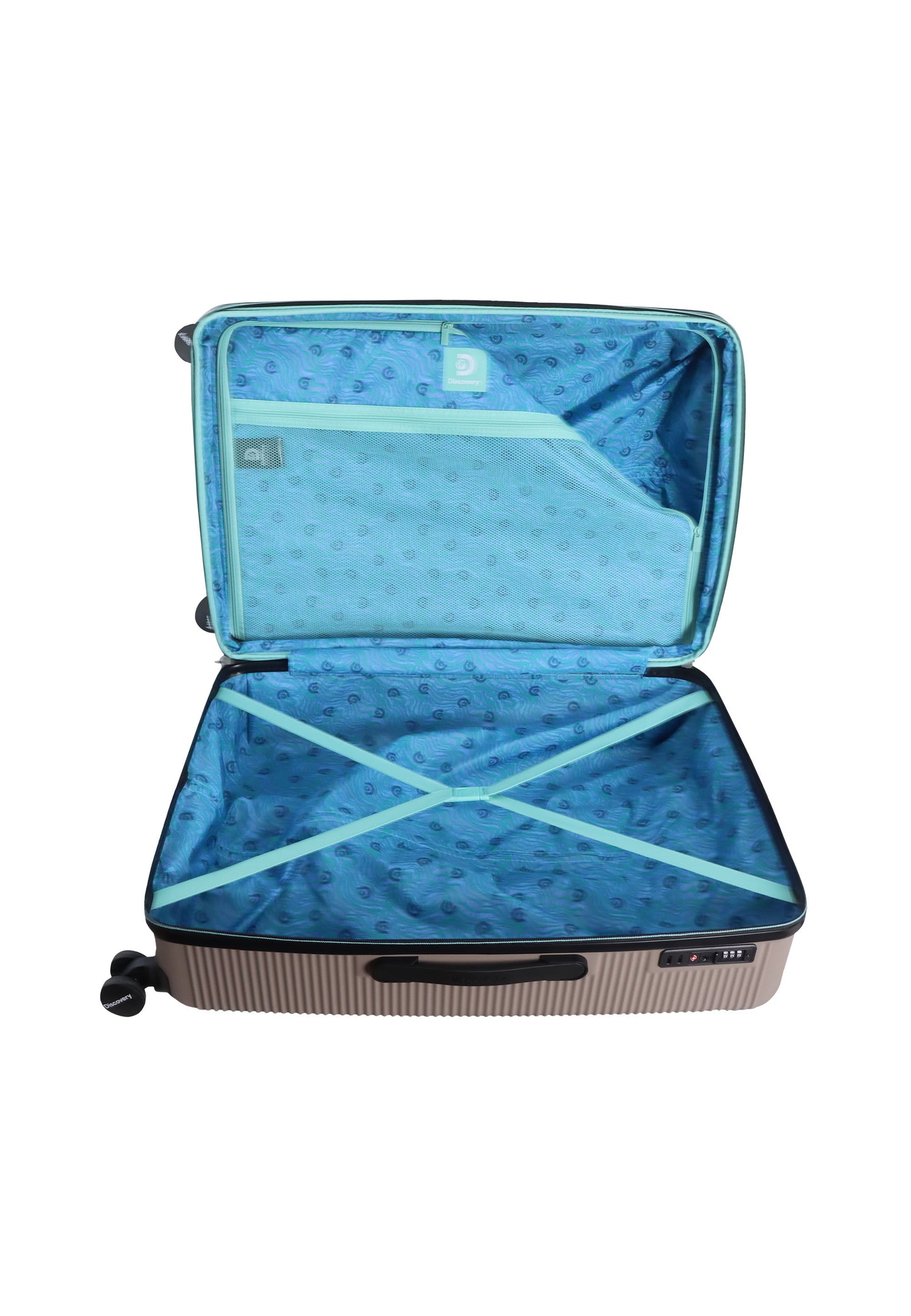 Discovery - Eclipse | Hartschalenkoffer / Trolley / Reisekoffer - L - 111 + 9 Liter - Braun
