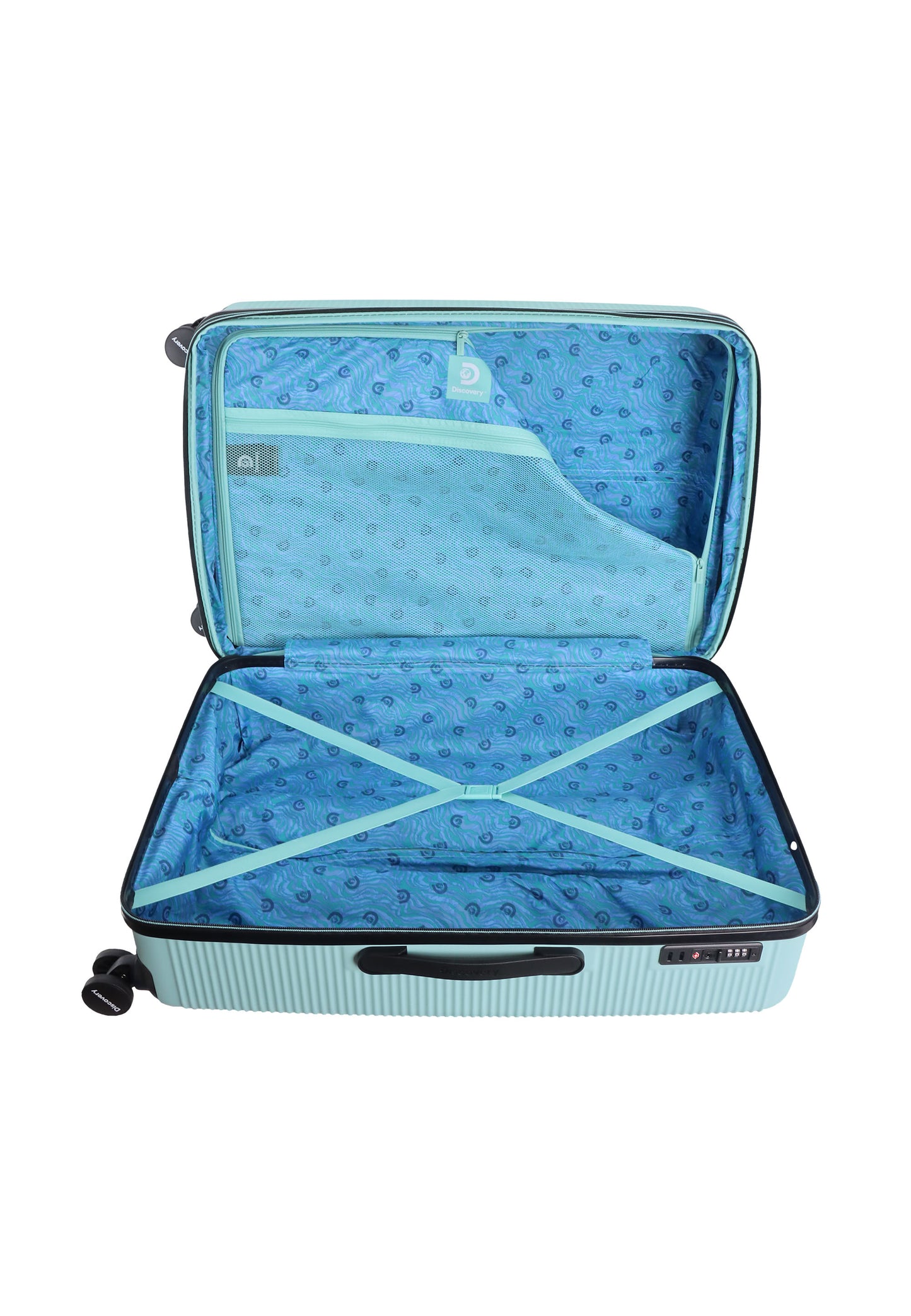 Discovery - Eclipse | Hartschalenkoffer / Trolley / Reisekoffer - L - 111 + 9 Liter - Mint