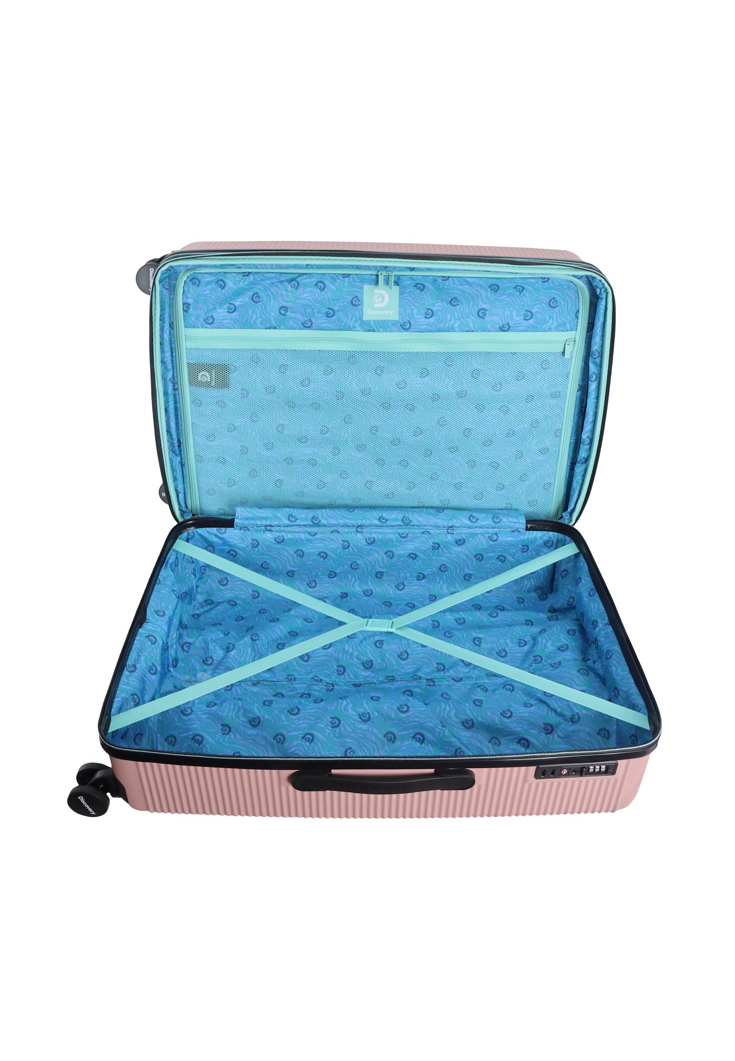 Discovery - Eclipse | Hartschalenkoffer-Set / Trolley-Set / Reisekoffer-Set - S/M/L - Rosa
