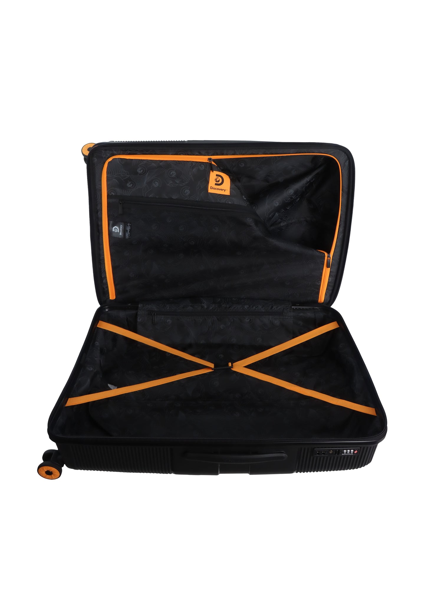 Discovery - Trails | Hartschalenkoffer / Trolley / Reisekoffer - L - 112 Liter - Schwarz