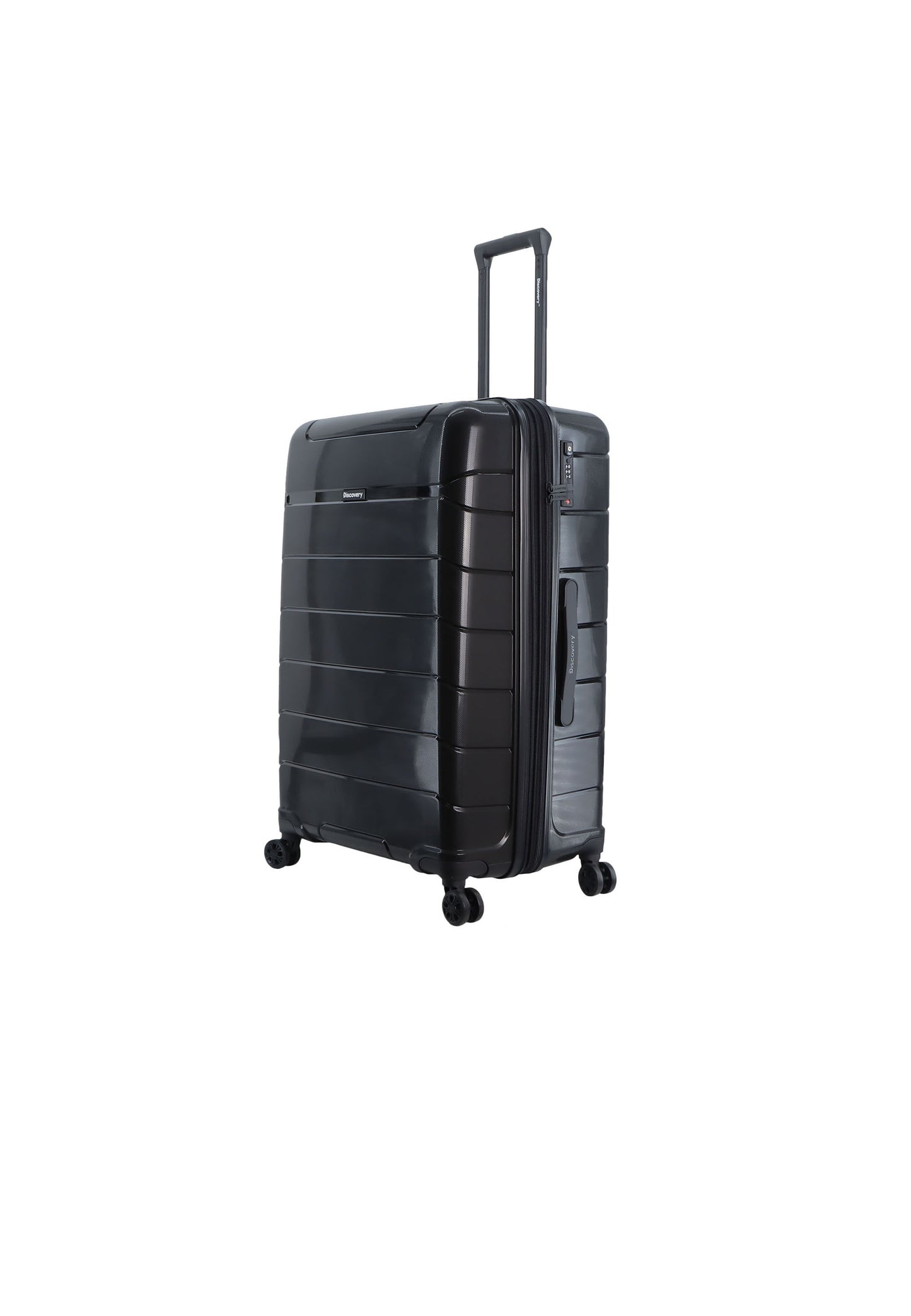 Discovery - Skyward | 3-teiliges Hartschalenkoffer-Set / Trolley-Set / Reisekoffer-Set - Schwarz