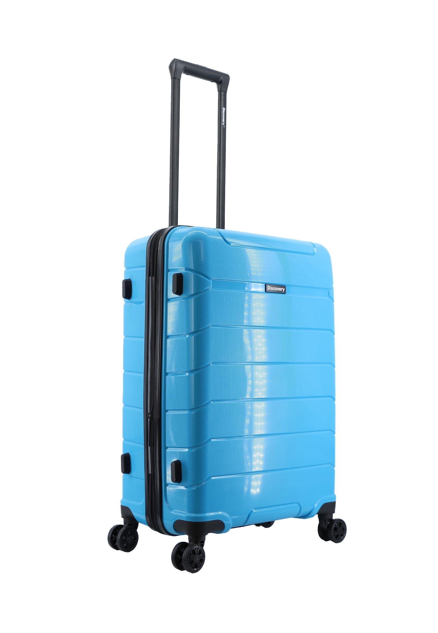 Discovery - Skyward | 3-teiliges Hartschalenkoffer-Set / Trolley-Set / Reisekoffer-Set - Blau