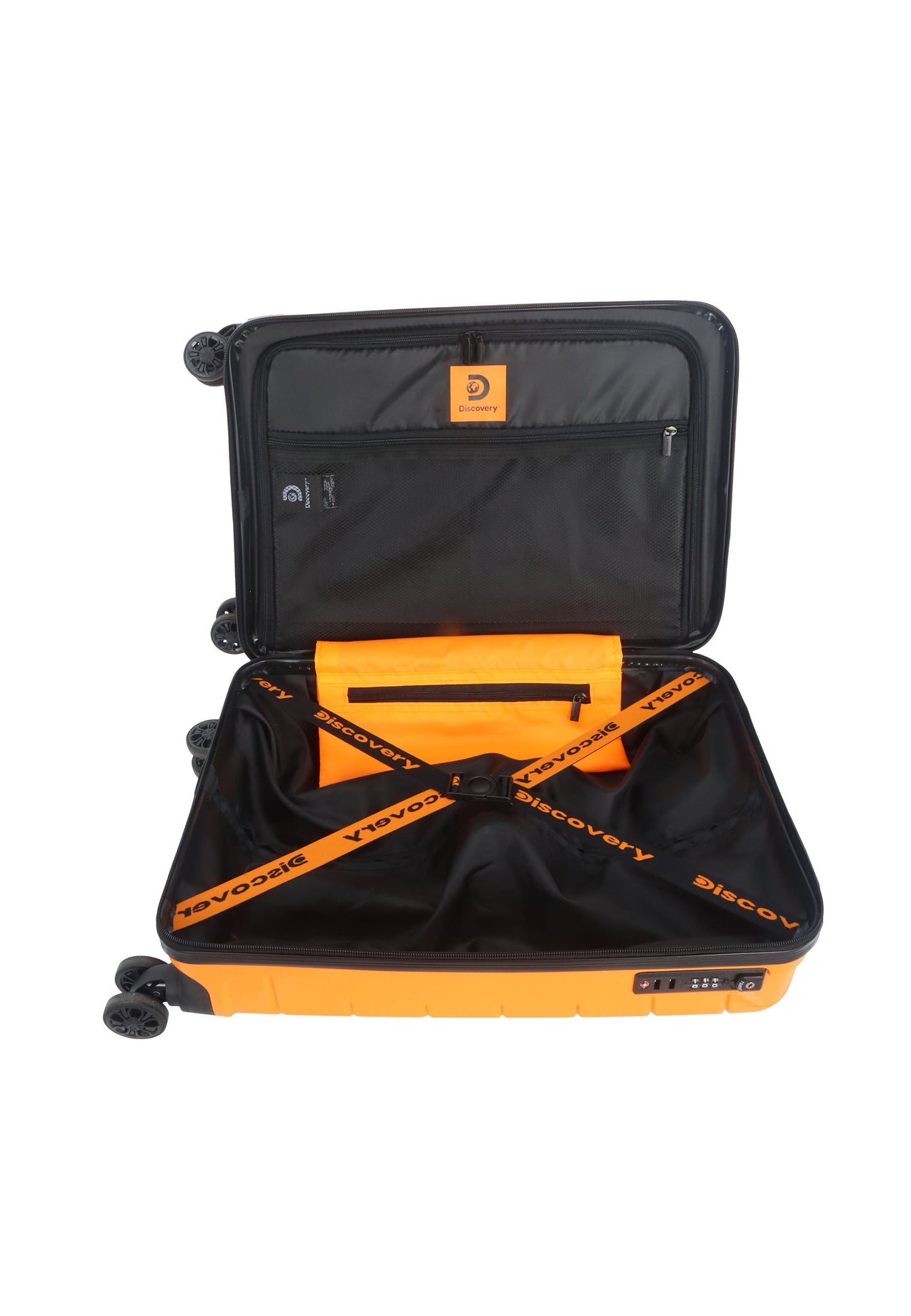 Discovery - Skyward | Handgepäck / Hartschalenkoffer / Trolley / Reisekoffer - 55 cm - S - Orange