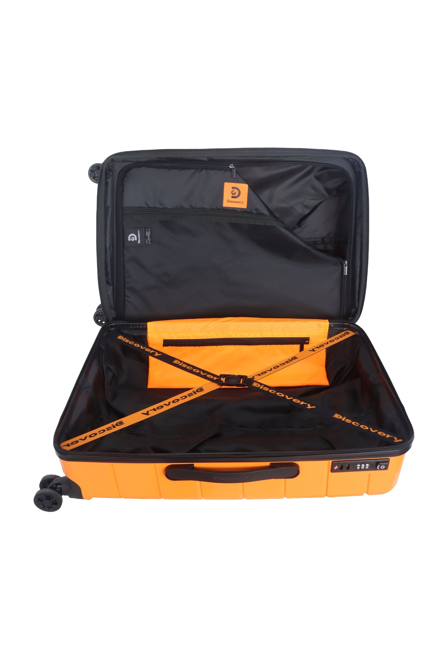 Discovery - Skyward | Hartschalenkoffer / Trolley / Reisekoffer - 65 cm - M - Orange
