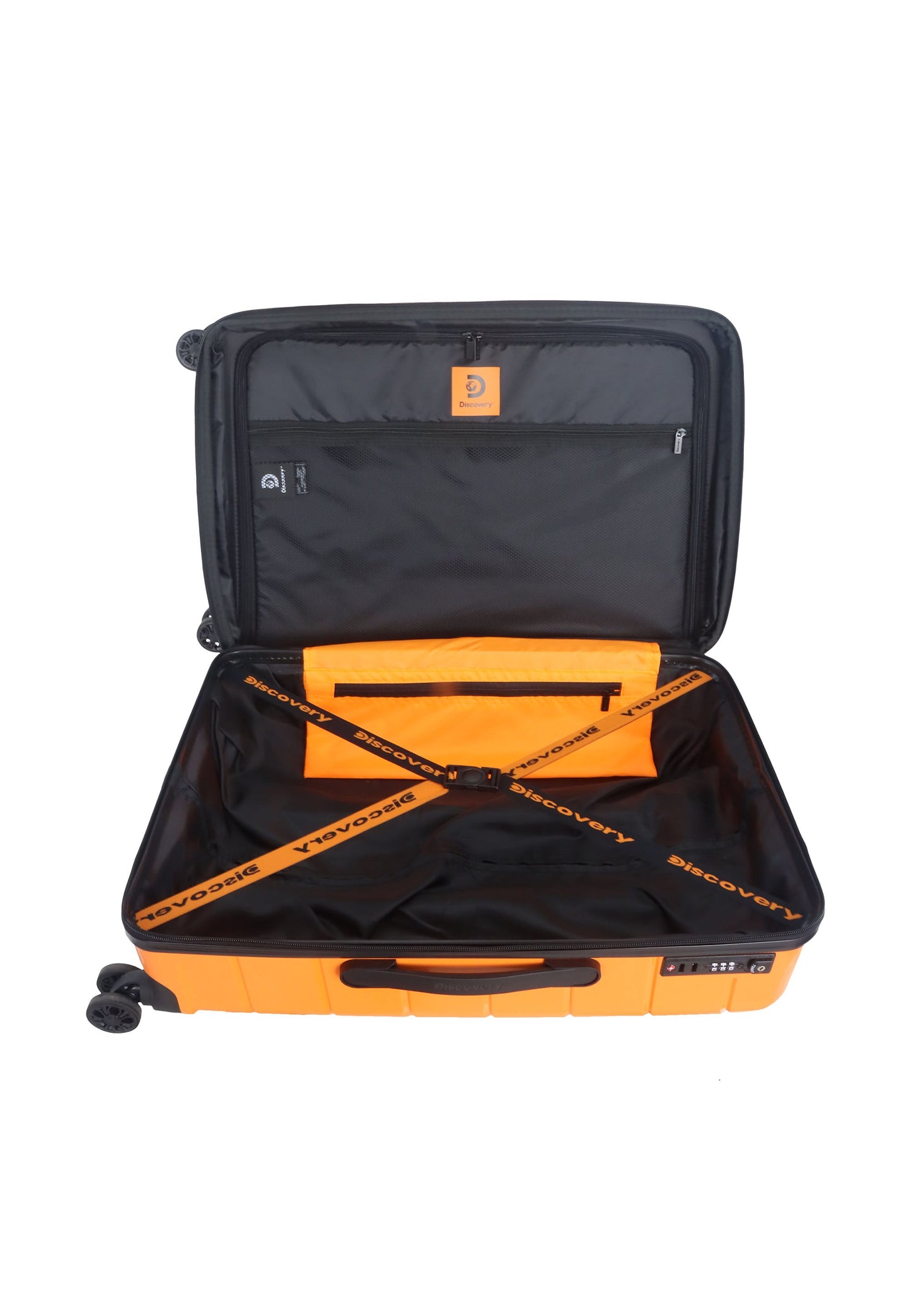 Discovery - Skyward | Hartschalenkoffer / Trolley / Reisekoffer - 65 cm - M - Orange