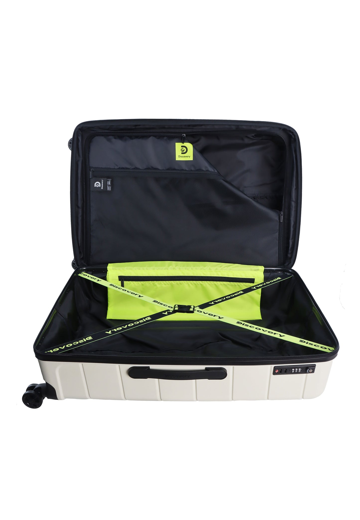 Discovery - Skyward | Hartschalenkoffer / Trolley / Reisekoffer - 75 cm - L - Weiß
