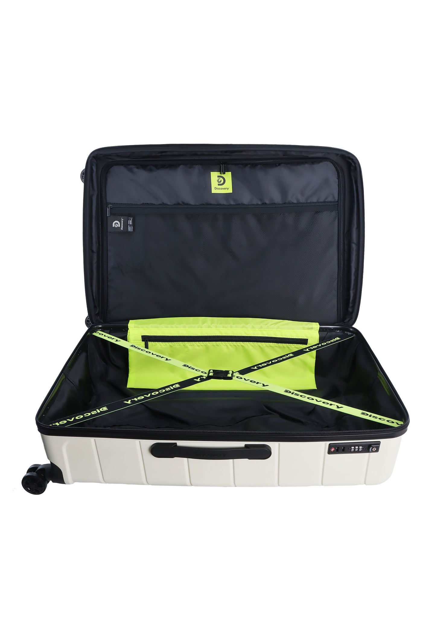 Discovery - Skyward | Hartschalenkoffer / Trolley / Reisekoffer - 75 cm - L - Weiß