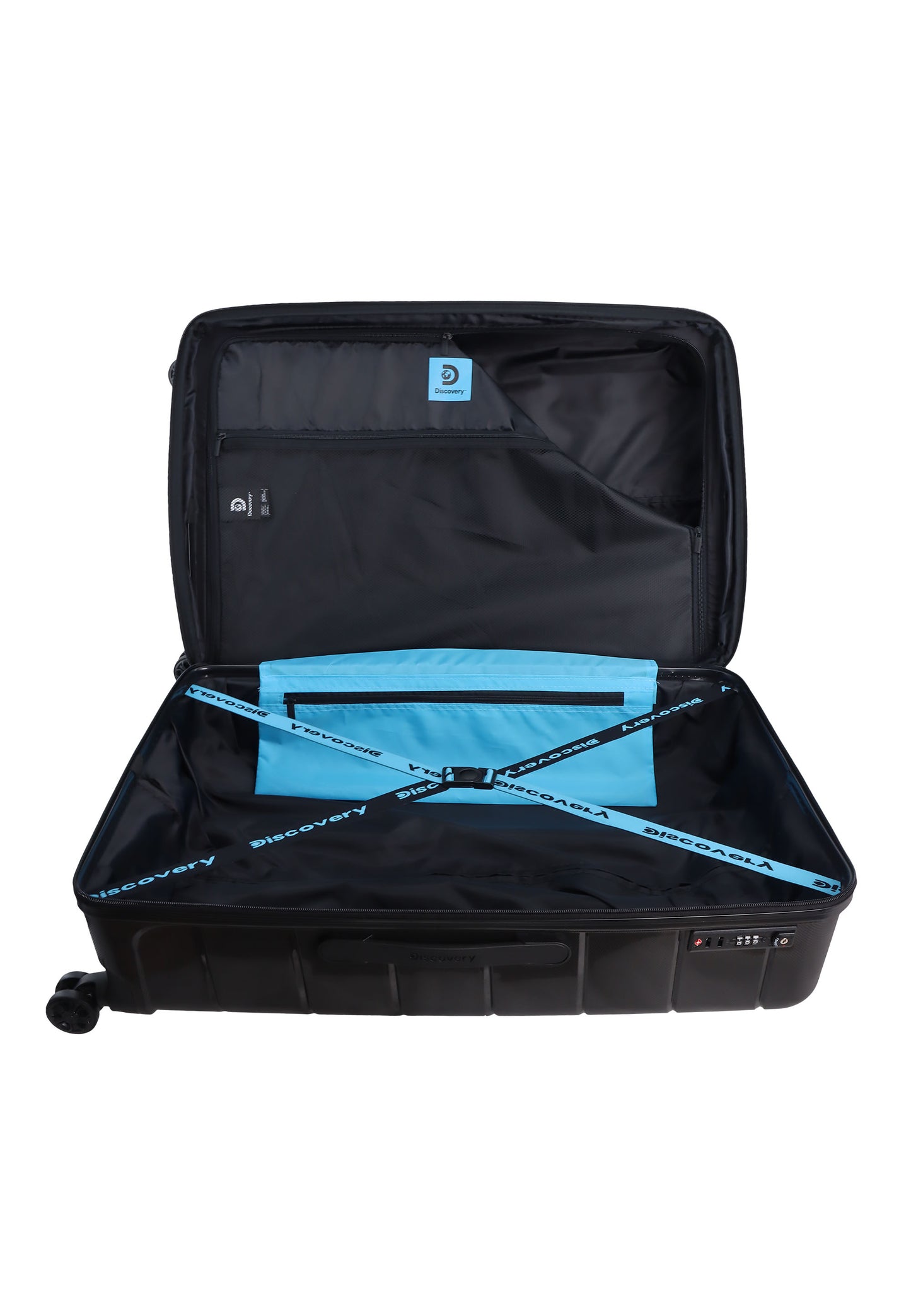 Discovery - Skyward | Hartschalenkoffer / Trolley / Reisekoffer - 75 cm - L - Schwarz