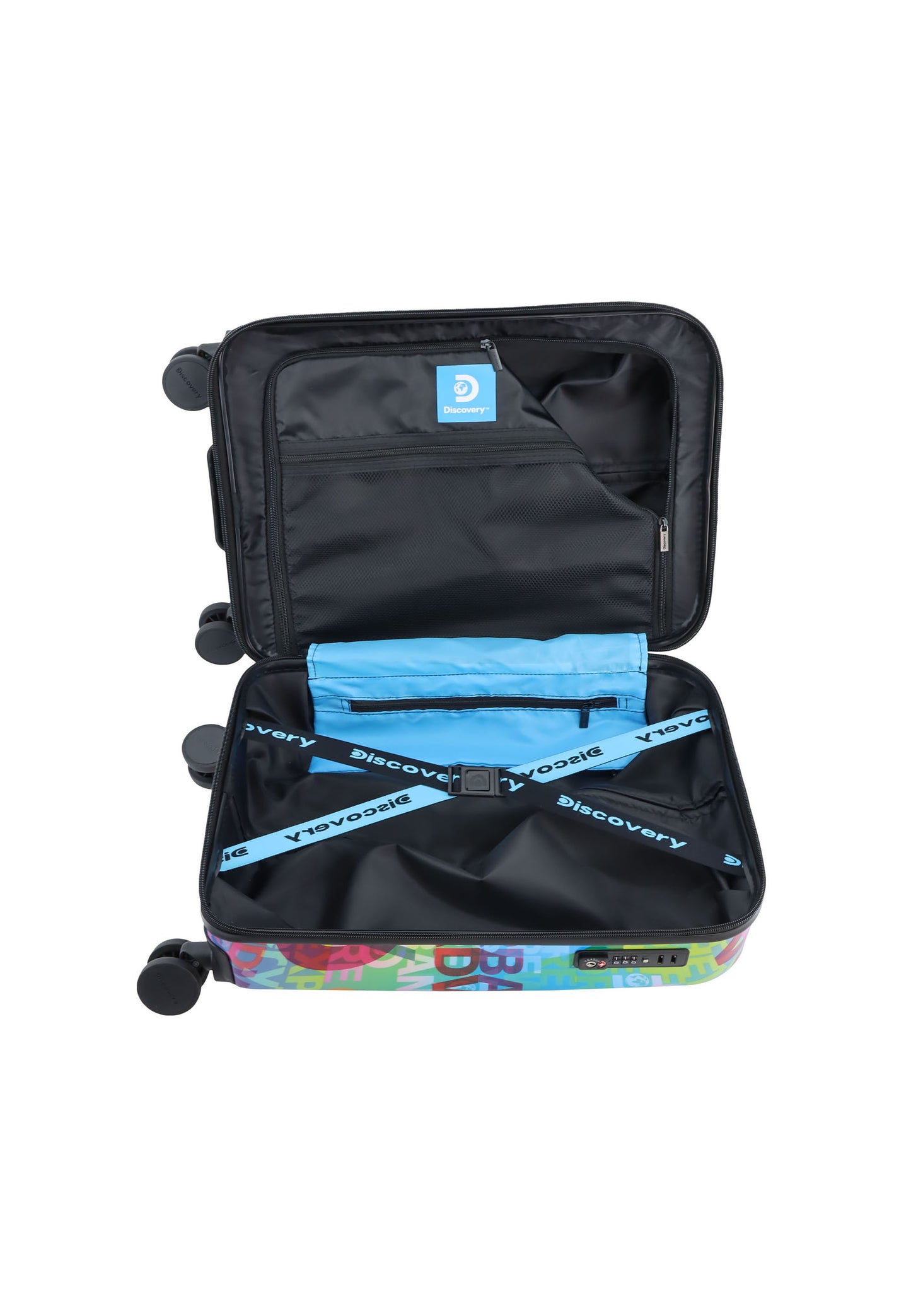 Discovery - Explore The World | Handgepäck / Hartschalenkoffer / Trolley / Reisekoffer - 55 cm - S