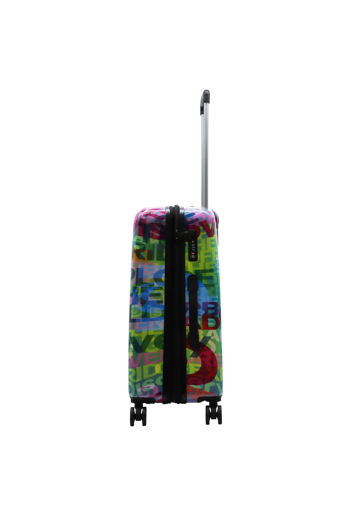Discovery - Explore The World | Hartschalenkoffer / Trolley / Reisekoffer mit Druck - 67 cm - M