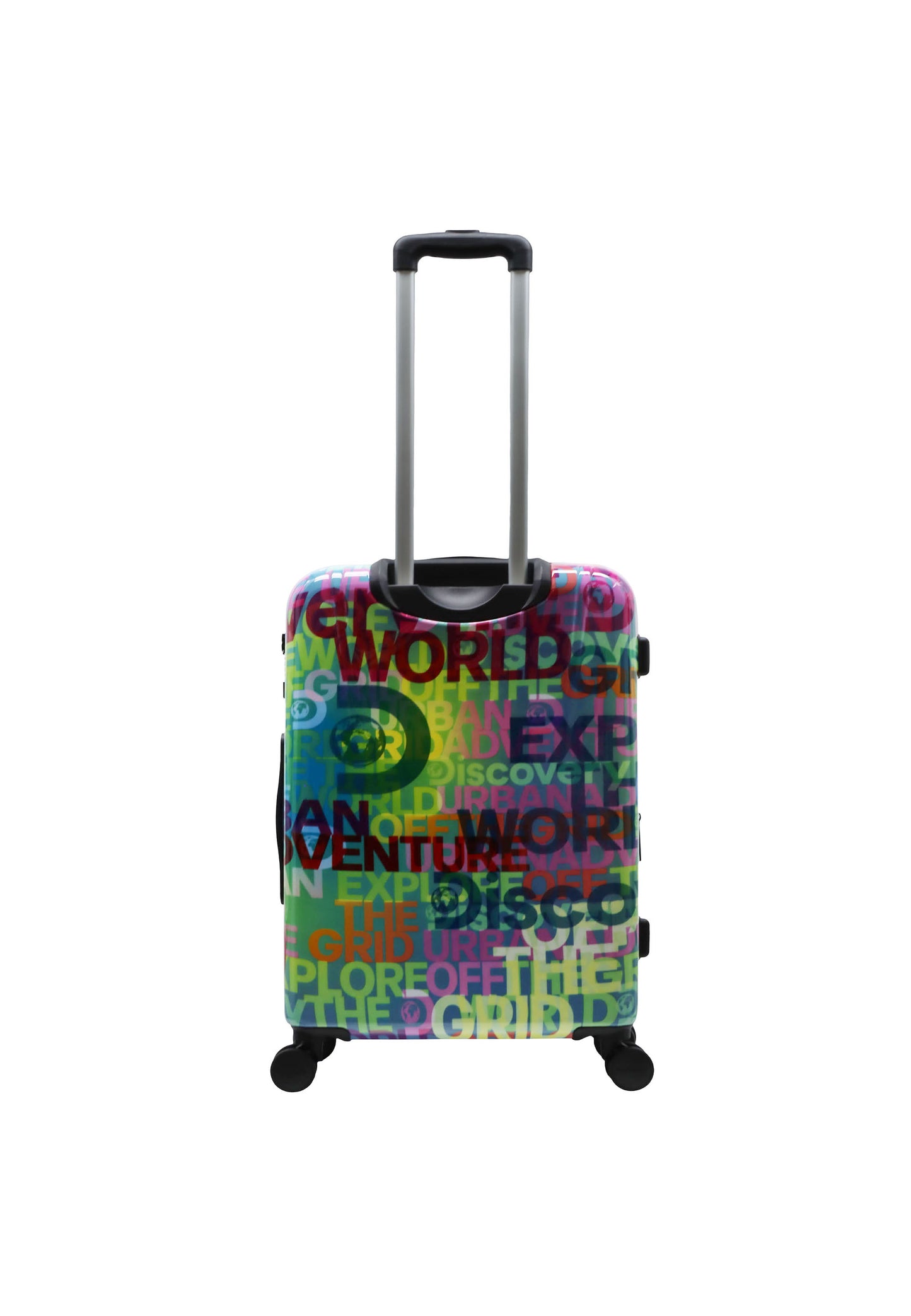Discovery - Explore The World | Hartschalenkoffer / Trolley / Reisekoffer mit Druck - 67 cm - M