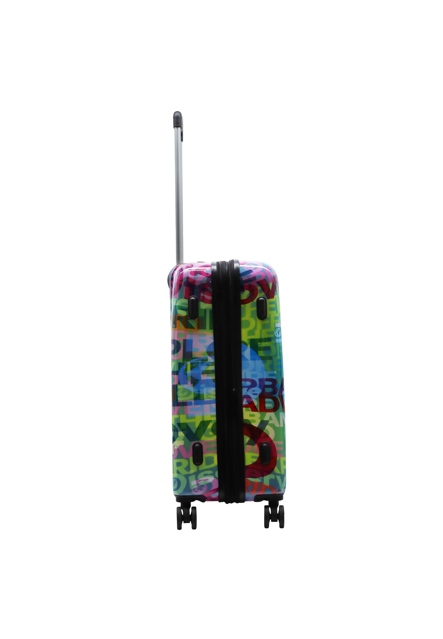 Discovery - Explore The World | Hartschalenkoffer / Trolley / Reisekoffer mit Druck - 67 cm - M
