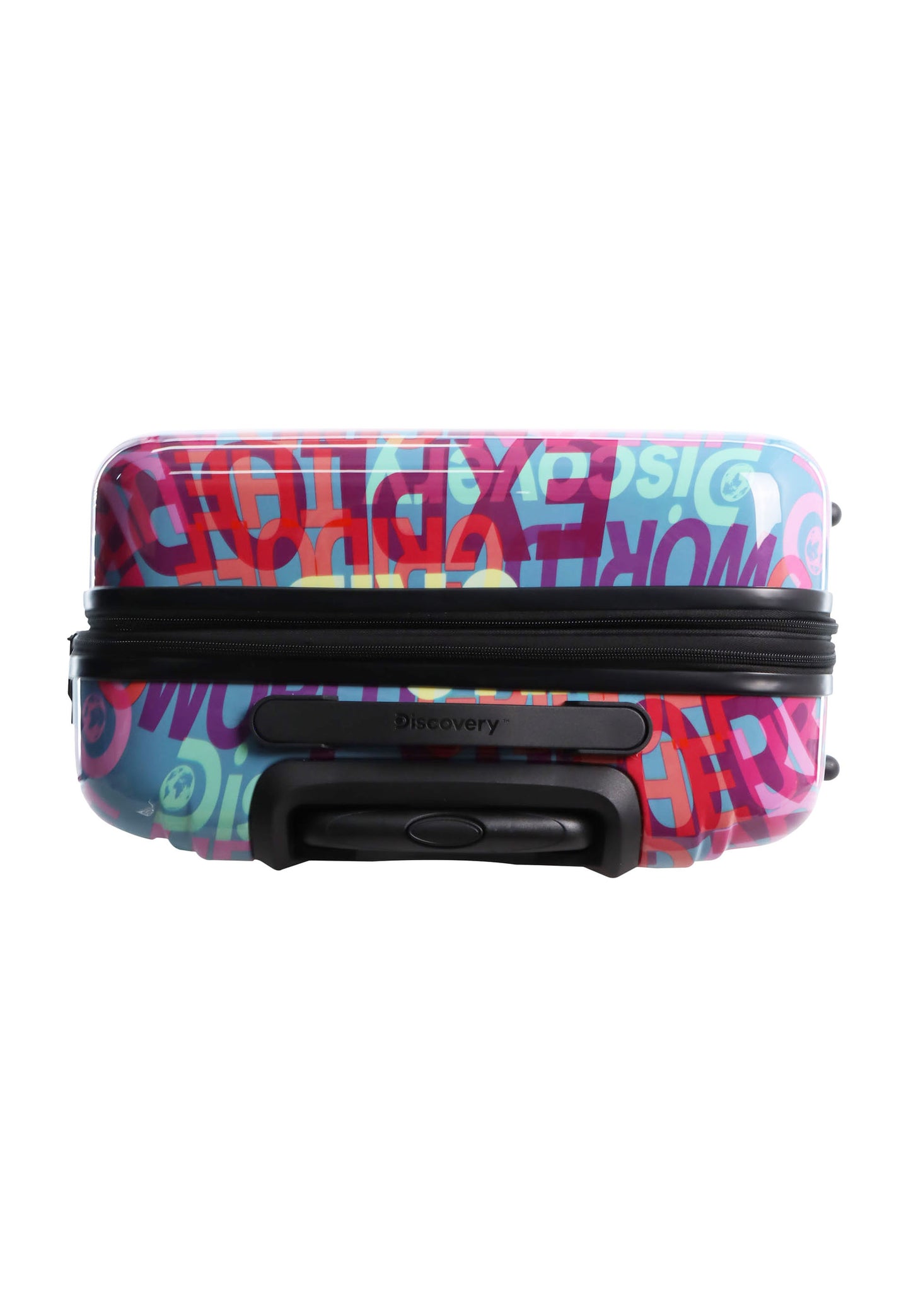 Discovery - Explore The World | Hartschalenkoffer / Trolley / Reisekoffer mit Druck - 67 cm - M
