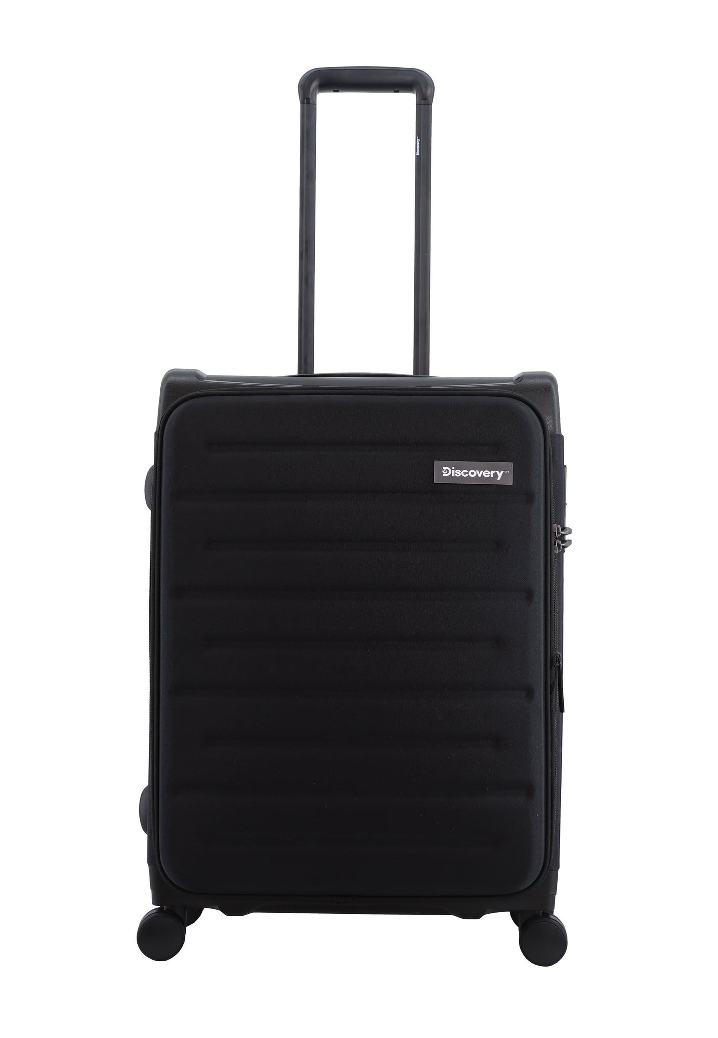 Discovery - Motion | Weichschalenkoffer / Trolley / Reisekoffer / Stoffkoffer - 64 cm - M - Schwarz