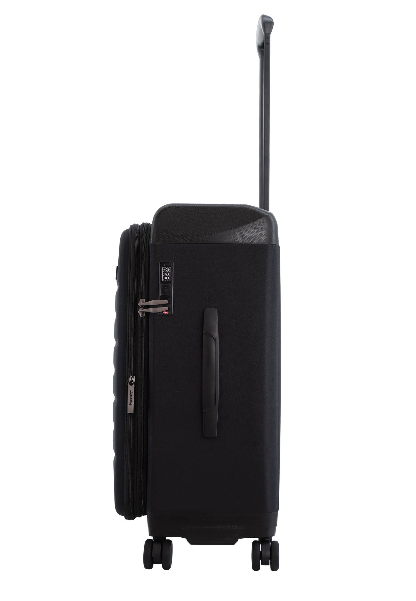Discovery - Motion | Weichschalenkoffer / Trolley / Reisekoffer / Stoffkoffer - 64 cm - M - Schwarz
