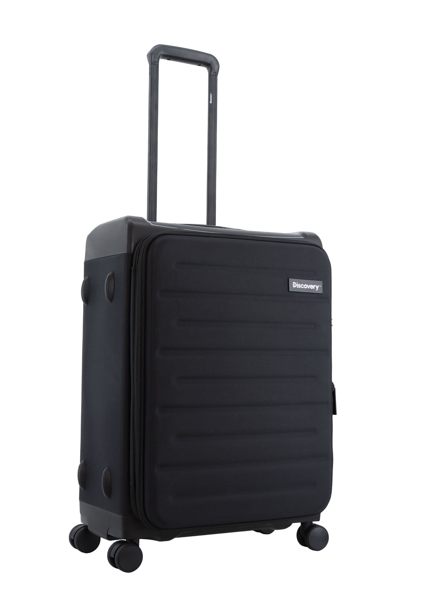 Discovery - Motion | Weichschalenkoffer / Trolley / Reisekoffer / Stoffkoffer - 64 cm - M - Schwarz