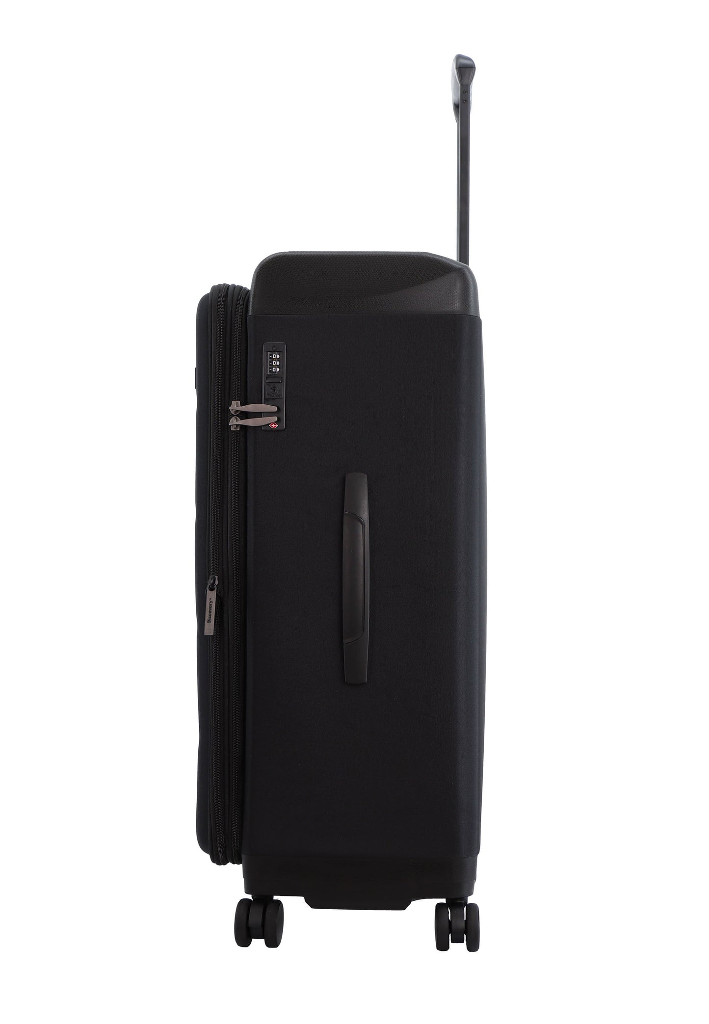 Discovery - Motion | Weichschalenkoffer / Trolley / Reisekoffer / Stoffkoffer - 75 cm - L - Schwarz