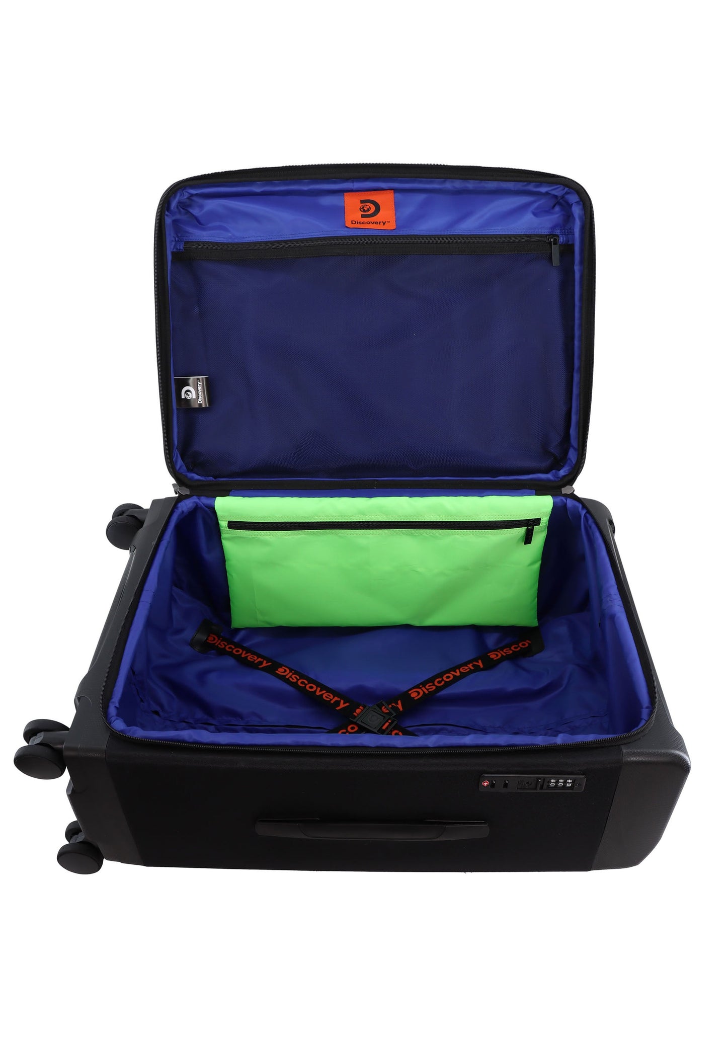 Discovery - Motion | Weichschalenkoffer / Trolley / Reisekoffer / Stoffkoffer - 75 cm - L - Schwarz