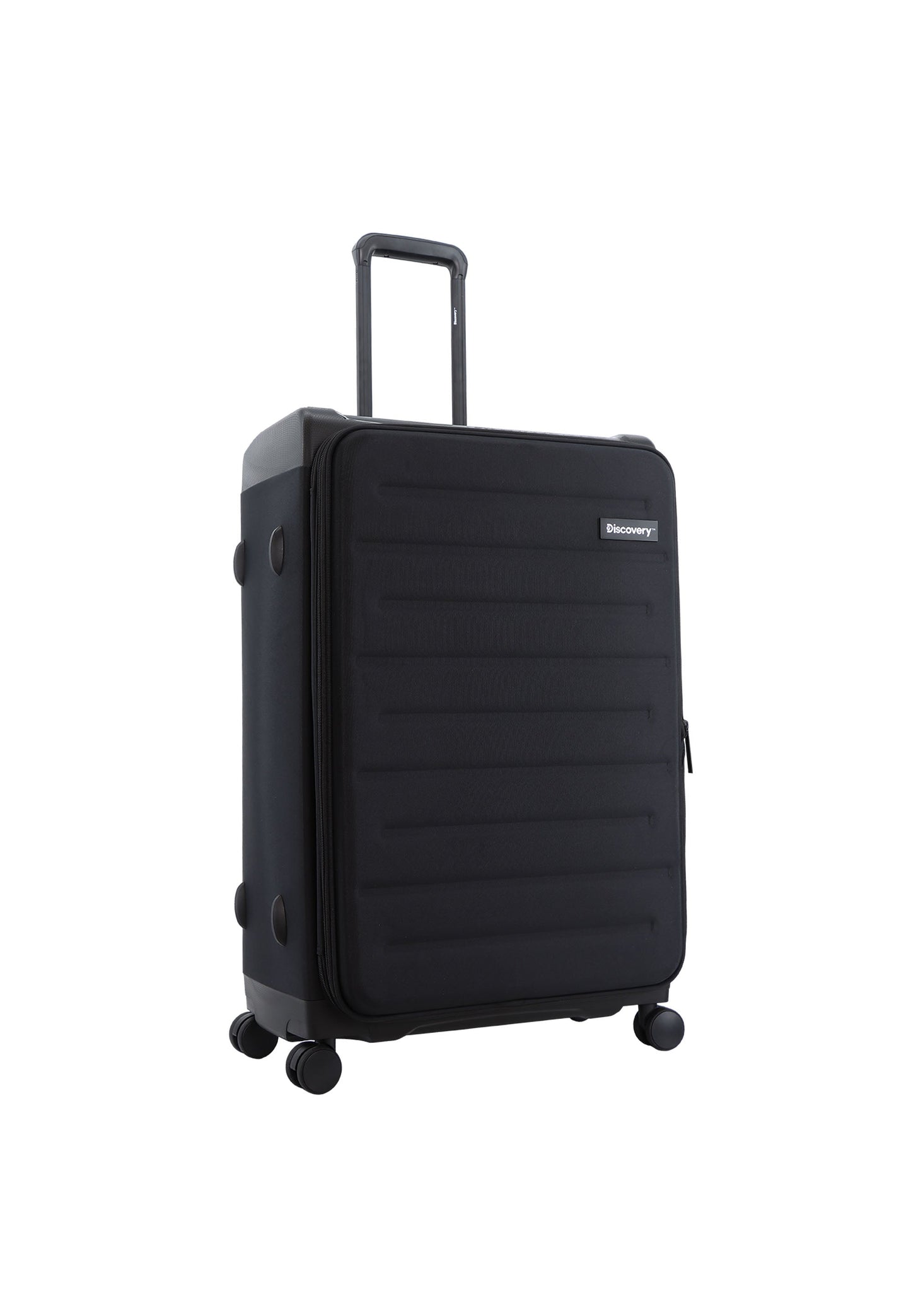 Discovery - Motion | 3-teiliges Weichgepäck-Set / Trolley-Set / Kofferset - Schwarz