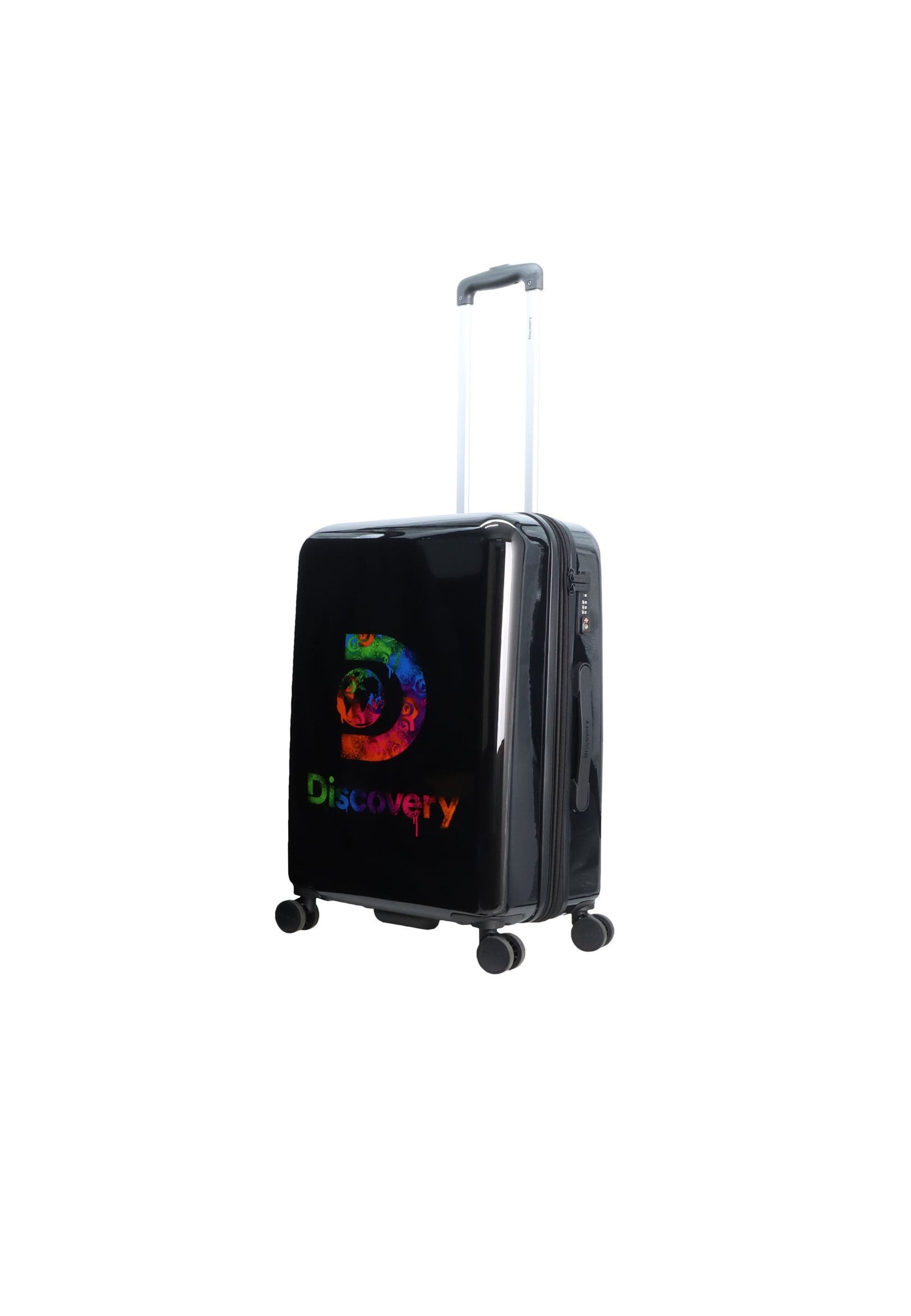 Discovery - Stencil | Hartschalenkoffer / Trolley / Reisekoffer - 67 cm - M - Schwarz