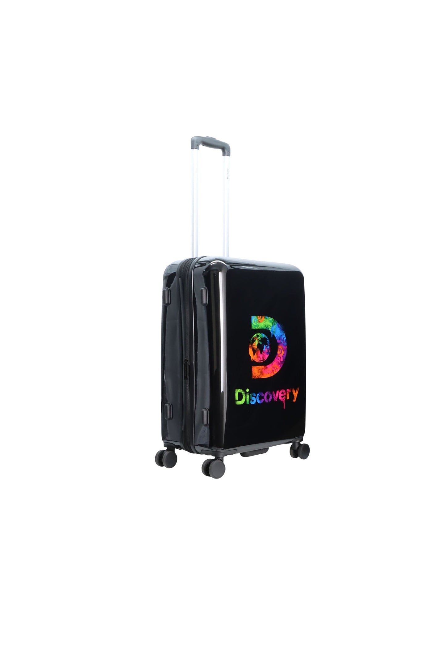 Discovery - Stencil | Hartschalenkoffer / Trolley / Reisekoffer - 67 cm - M - Schwarz