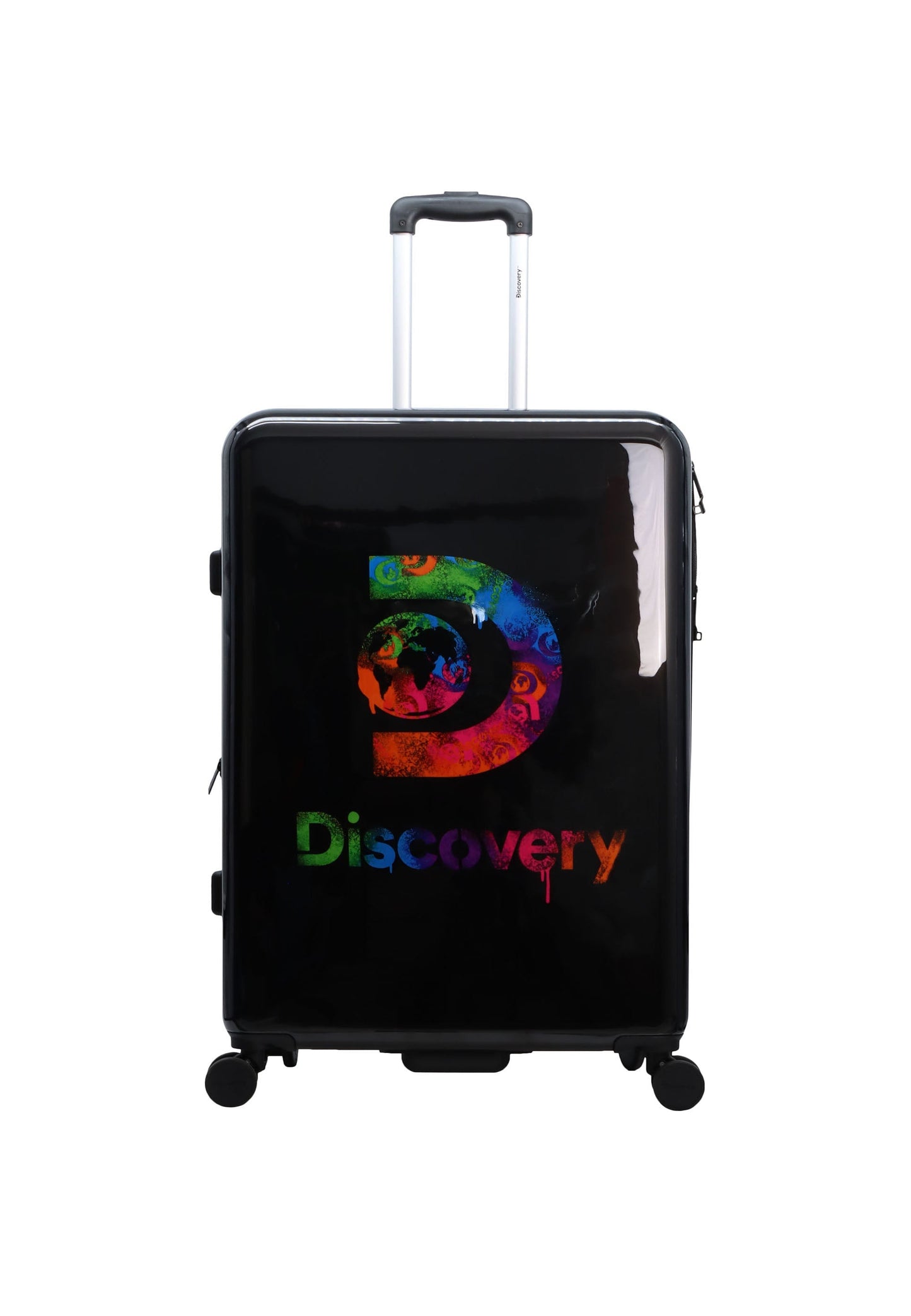 Discovery - Stencil | Hartschalenkoffer / Trolley / Reisekoffer - 77 cm - L - Schwarz