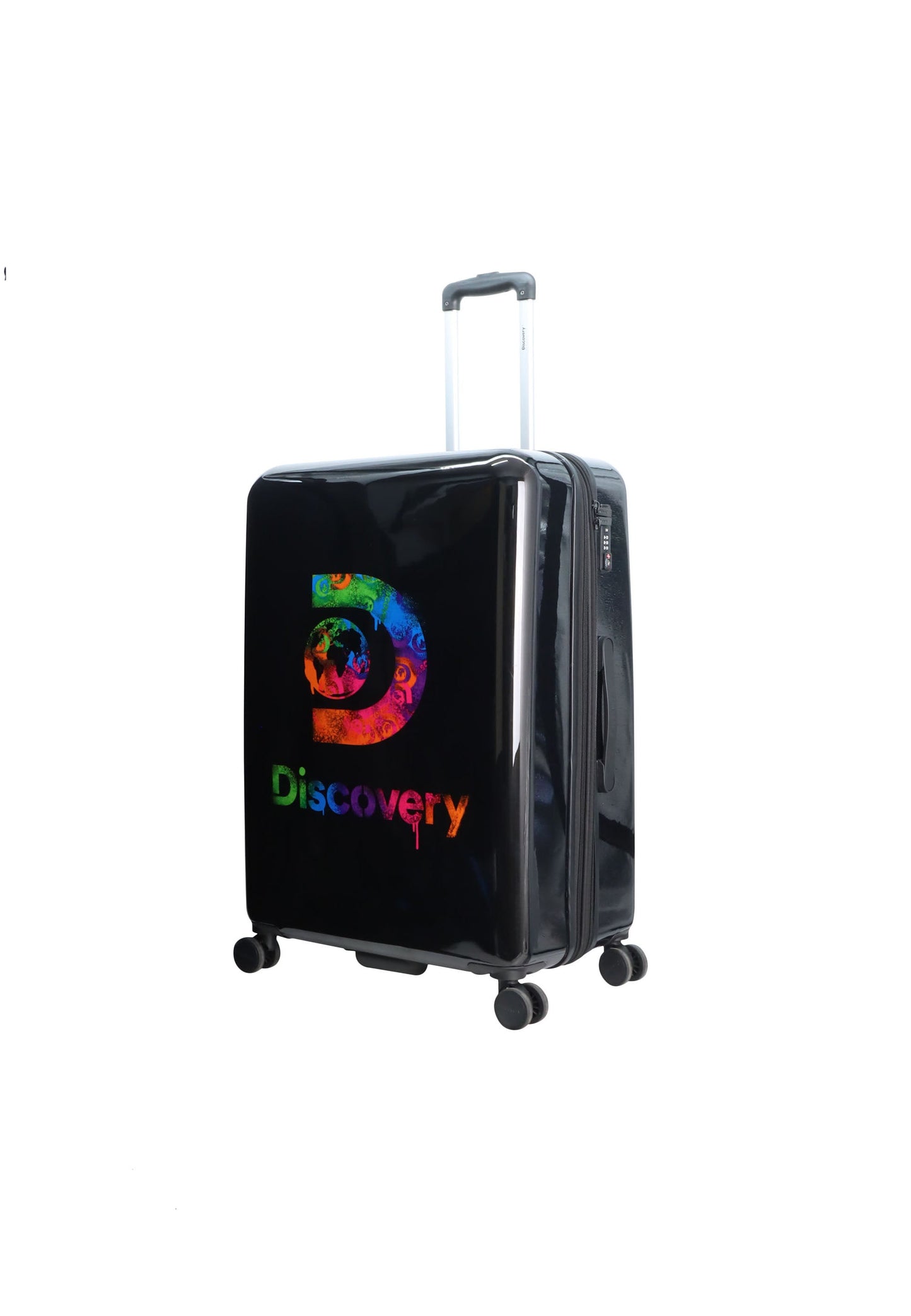 Discovery - Stencil | Hartschalenkoffer / Trolley / Reisekoffer - 77 cm - L - Schwarz