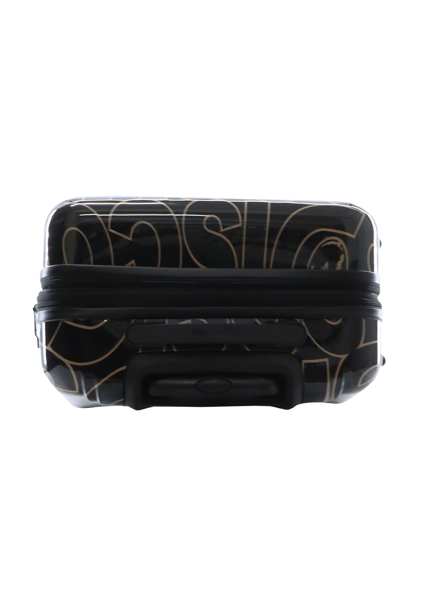 Discovery - Gold | Hartschalenkoffer / Trolley / Reisekoffer mit Druck - 67 cm - M