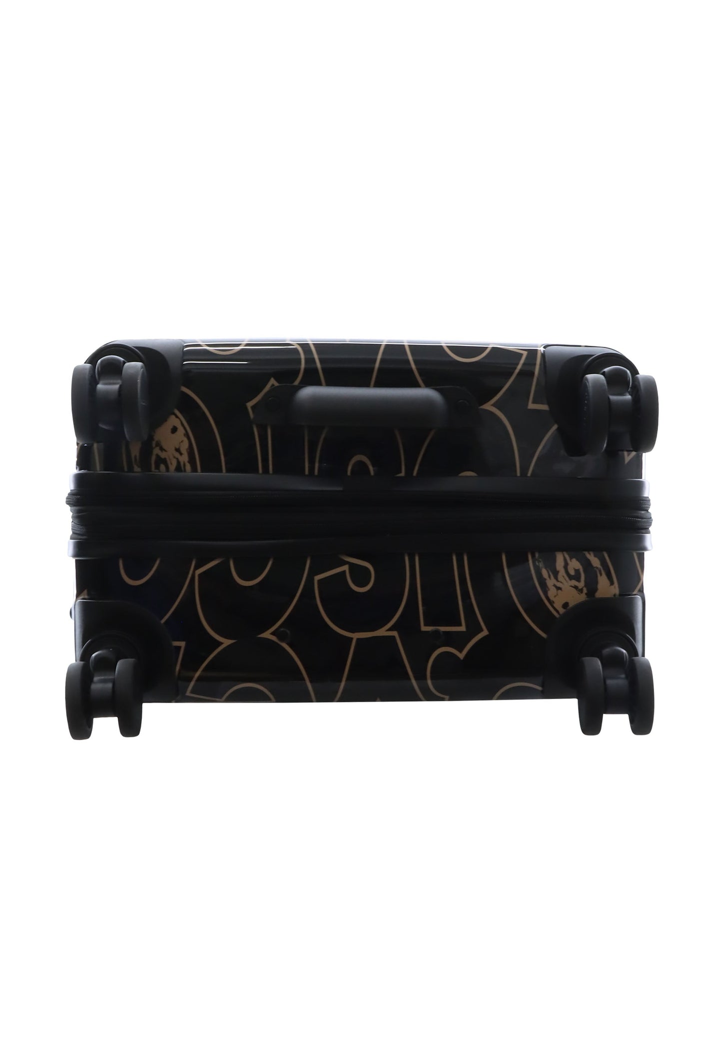 Discovery - Gold | Hartschalenkoffer / Trolley / Reisekoffer mit Druck - 67 cm - M