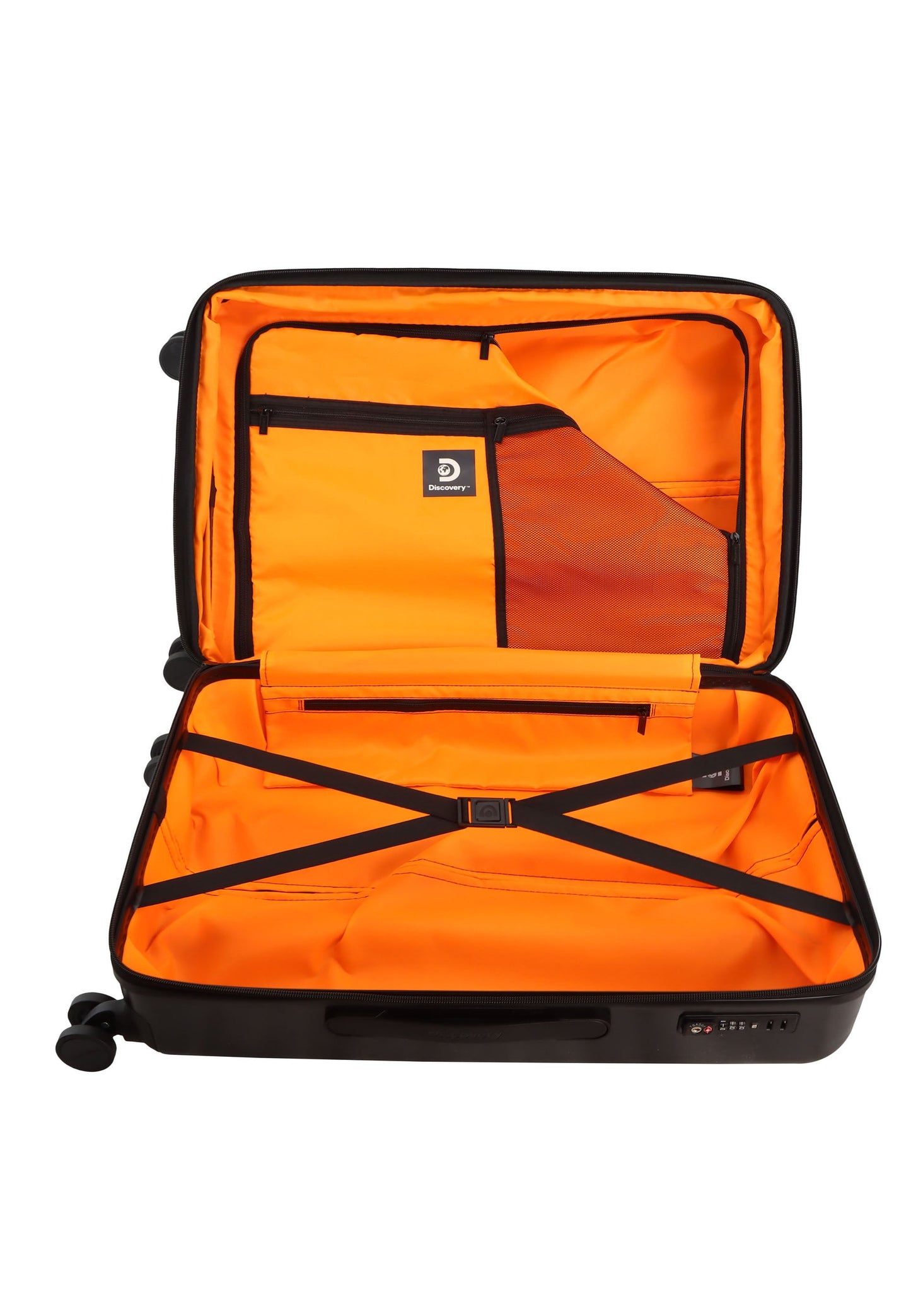 Discovery - Stone | Hartschalenkoffer / Trolley / Reisekoffer - 67 cm - M - Schwarz