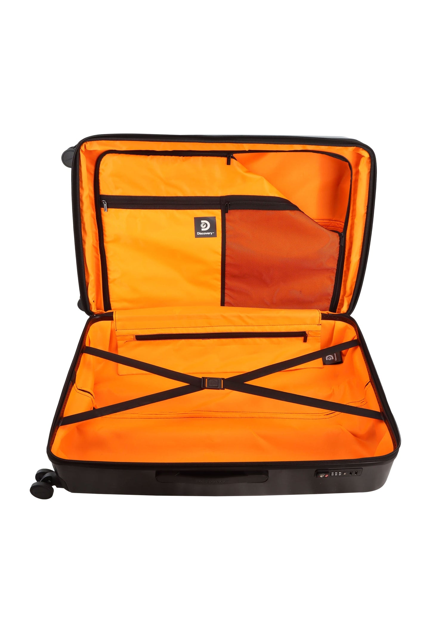 Discovery - Stone | Hartschalenkoffer / Trolley / Reisekoffer - 77 cm - L - Schwarz