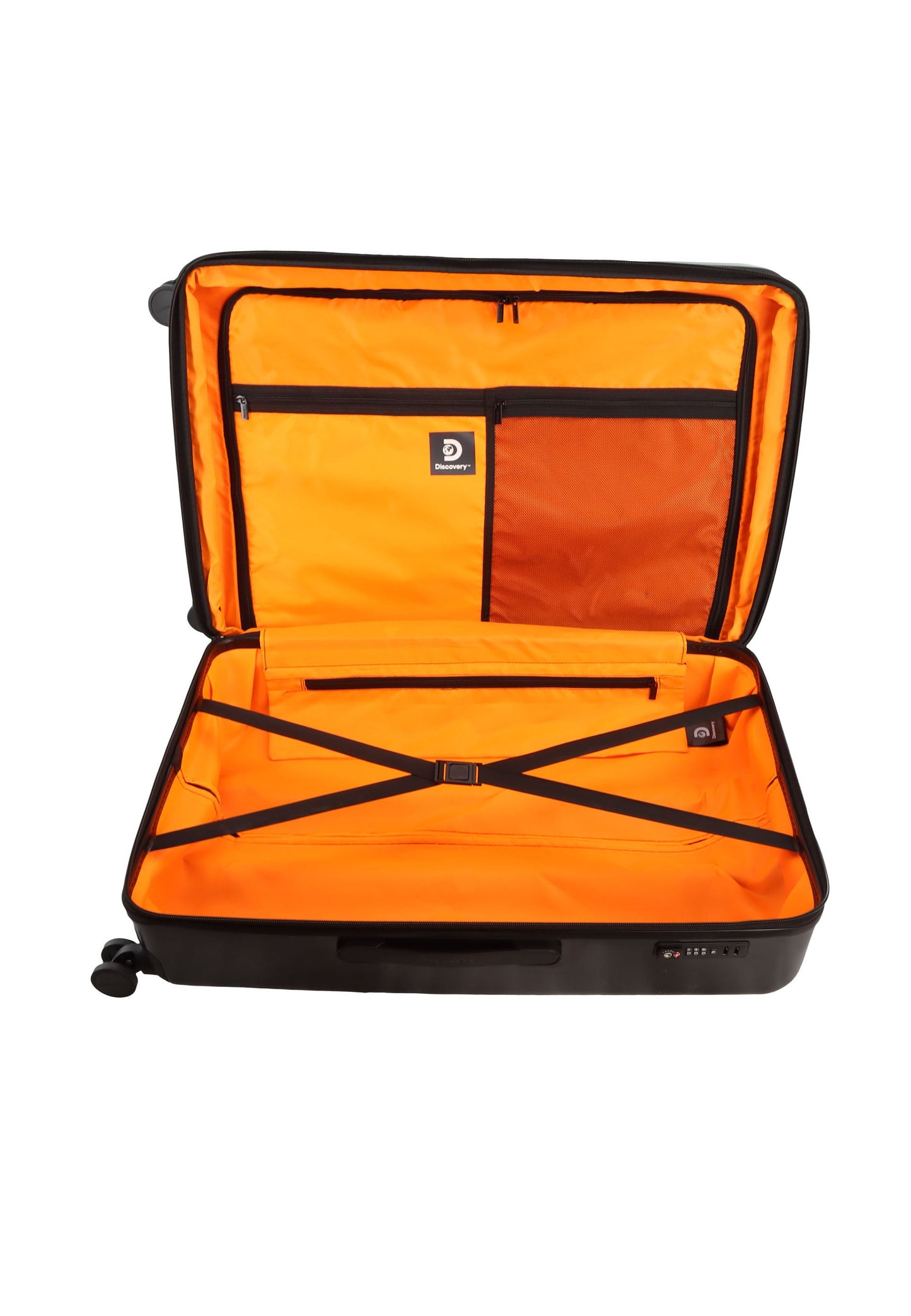Discovery - Stone | Hartschalenkoffer / Trolley / Reisekoffer - 77 cm - L - Schwarz