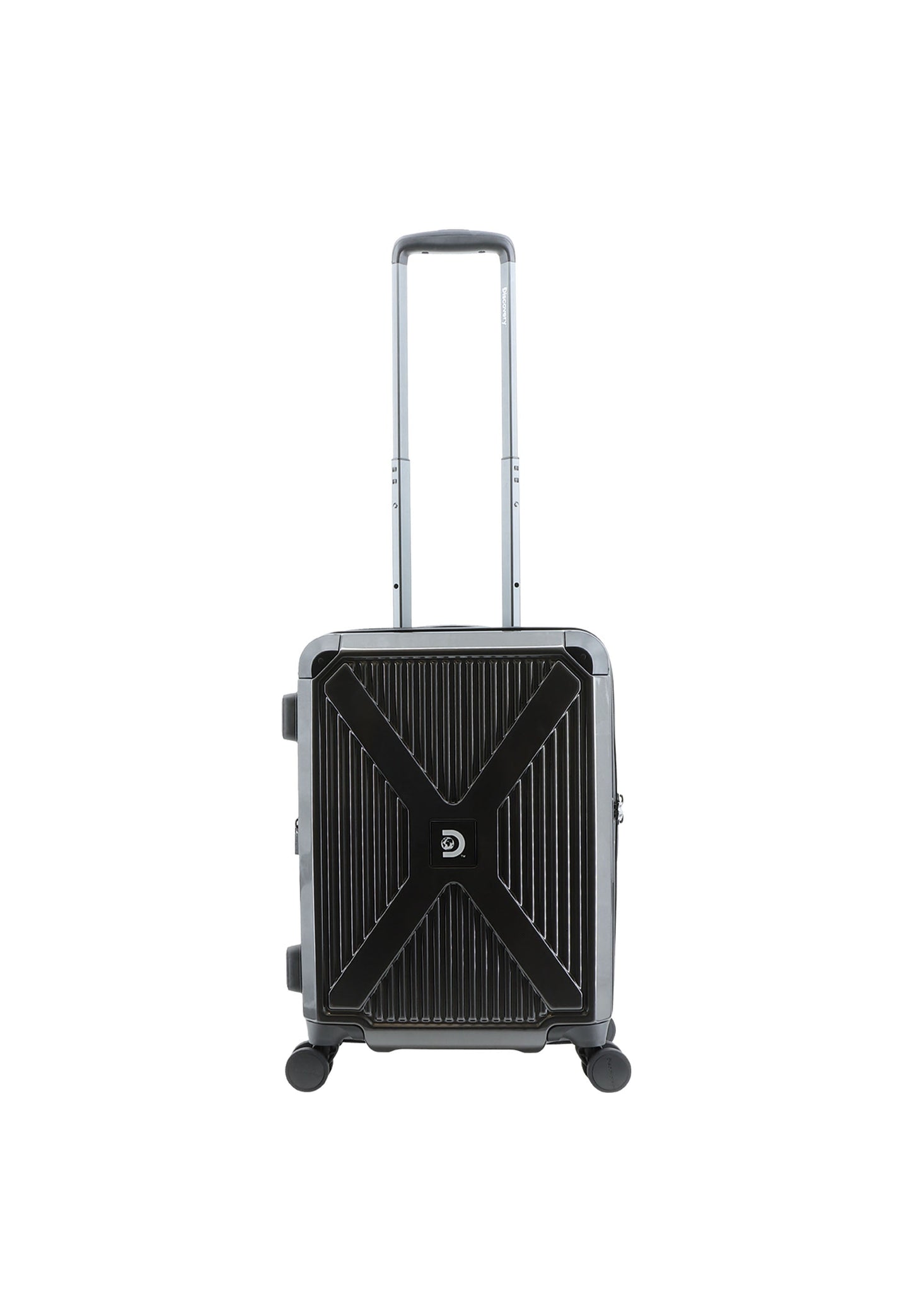 Discovery - Crossroad | Hartschalenkoffer-Set 3-teilig / Trolley-Set / Reisekoffer-Set - (S/M/L) - Schwarz