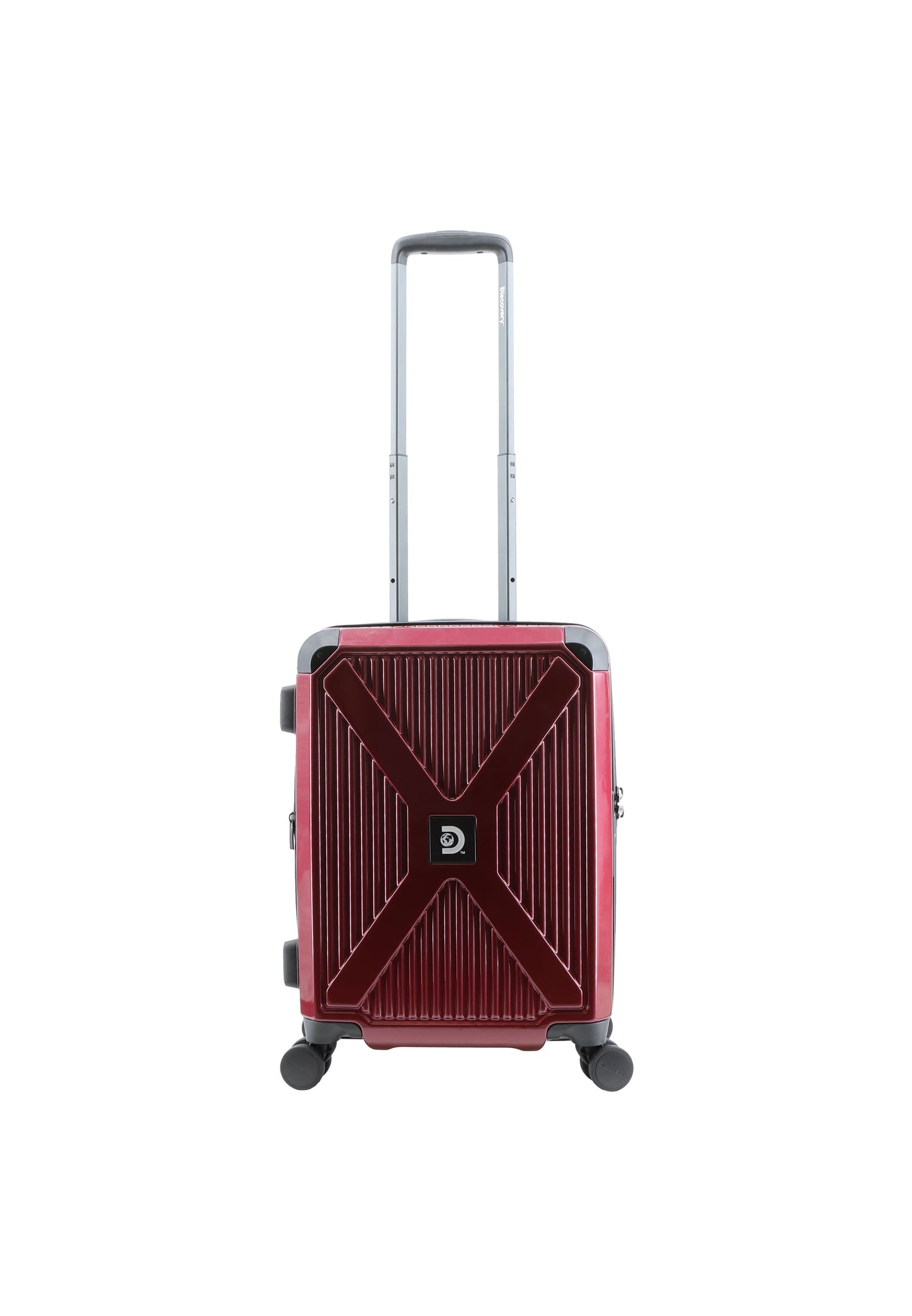 Discovery - Crossroad | Hartschalenkoffer-Set 3-teilig / Trolley-Set / Reisekoffer-Set - (S/M/L) - Rot