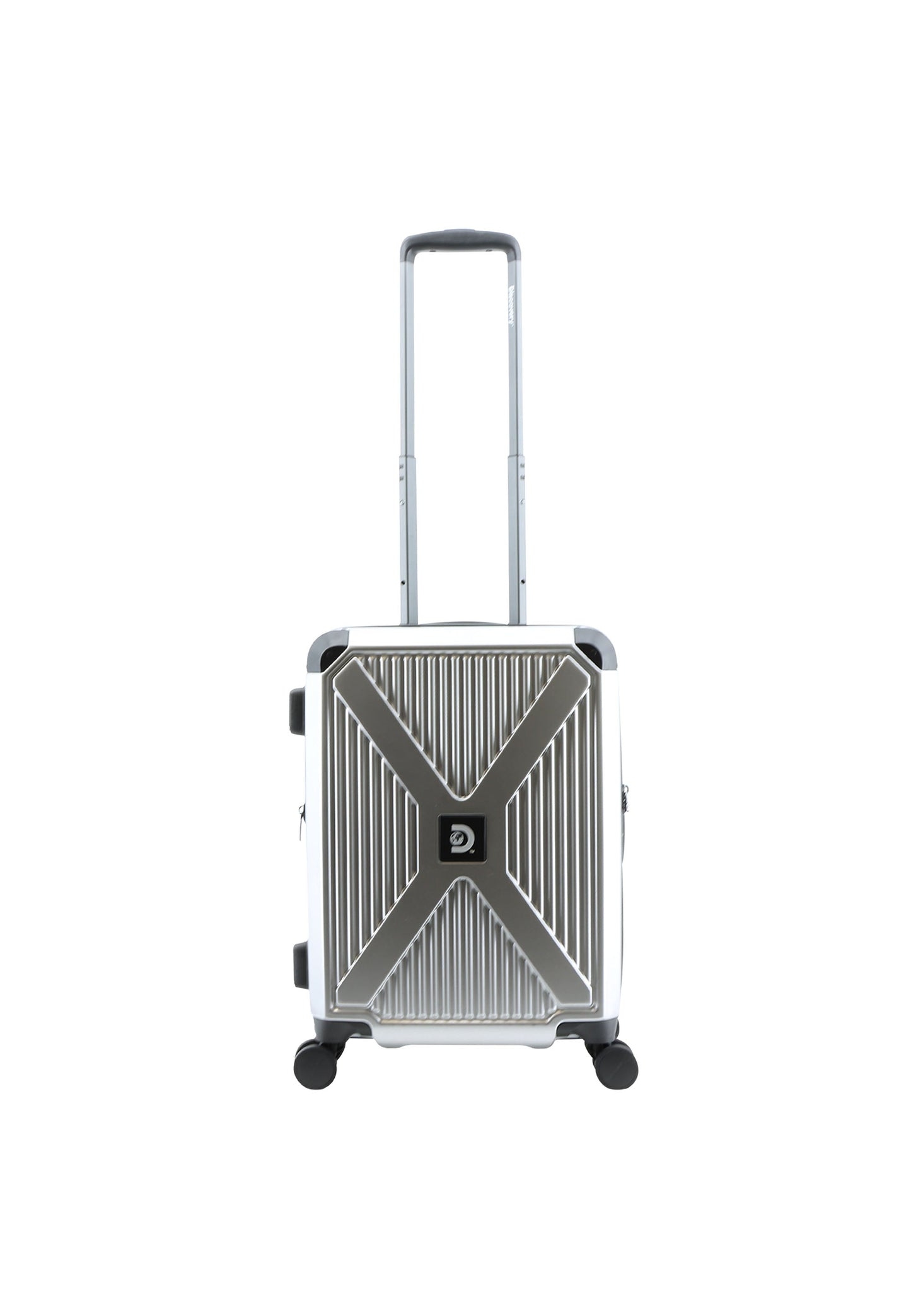 Discovery - Crossroad | Hartschalenkoffer-Set 3-teilig / Trolley-Set / Reisekoffer-Set - (S/M/L) - Silber