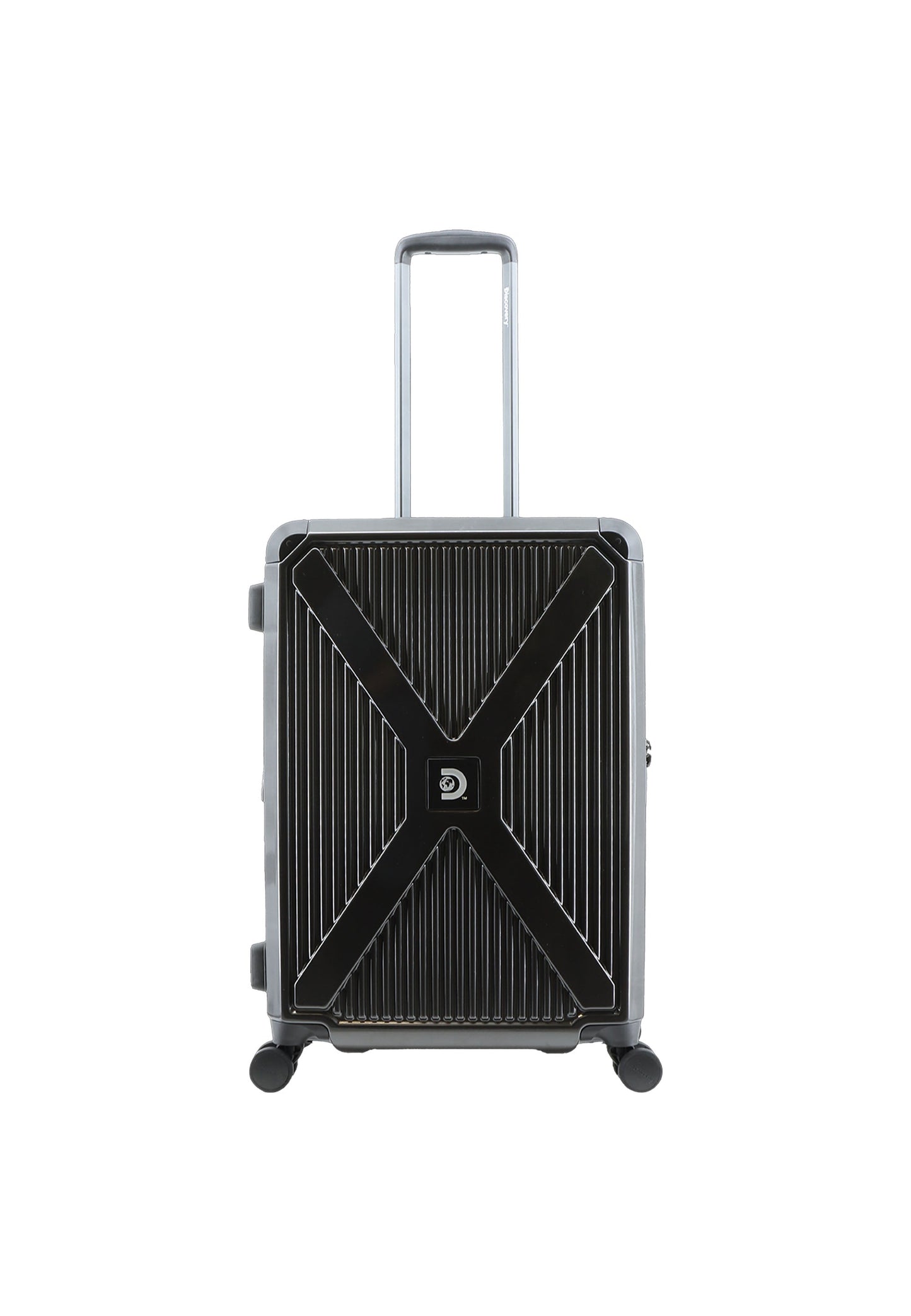 Discovery - Crossroad | Hartschalenkoffer-Set 3-teilig / Trolley-Set / Reisekoffer-Set - (S/M/L) - Schwarz