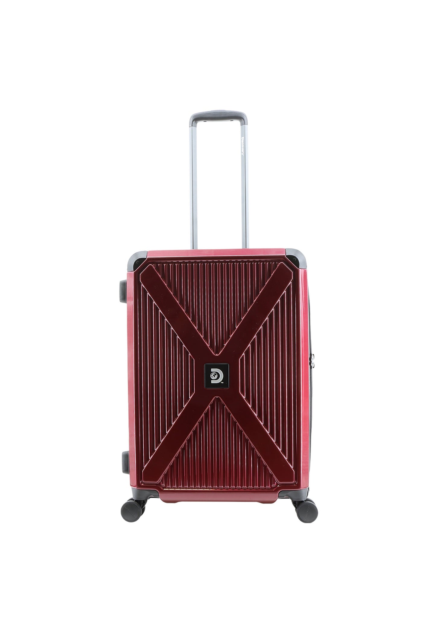 Discovery - Crossroad | Hartschalenkoffer-Set 3-teilig / Trolley-Set / Reisekoffer-Set - (S/M/L) - Rot