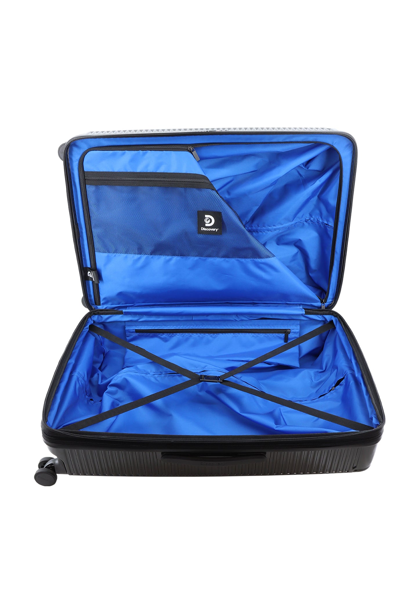 Discovery - Crossroad | Hartschalenkoffer / Trolley / Reisekoffer - L - 118 liter - Schwarz