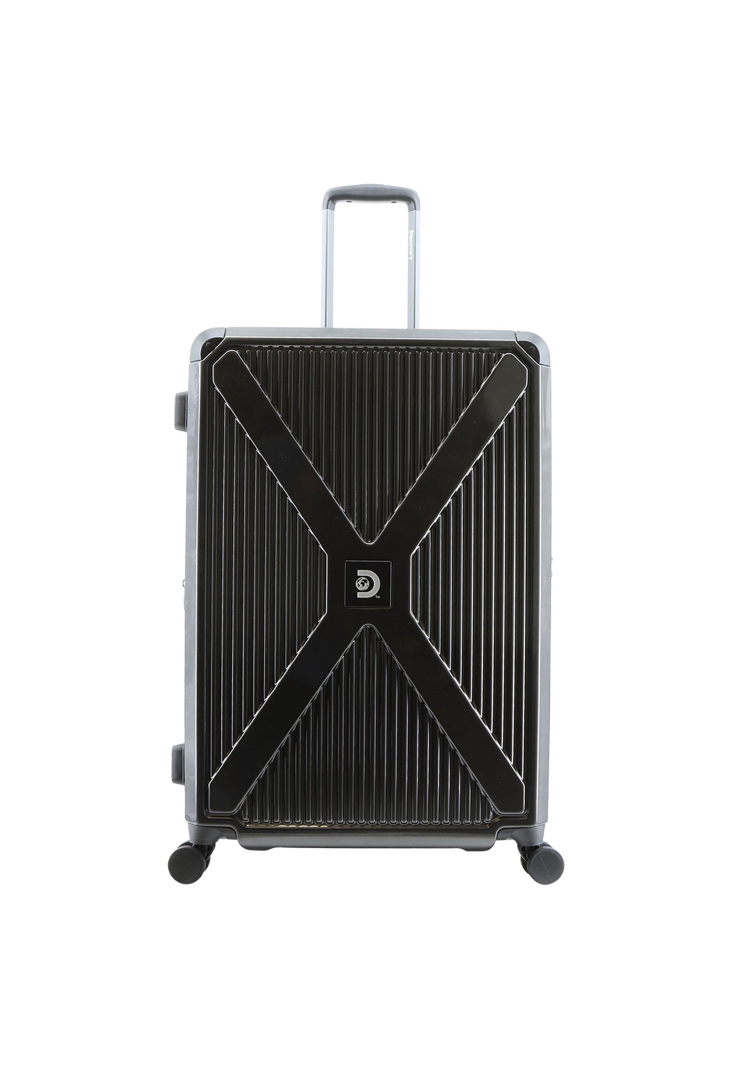 Discovery - Crossroad | Hartschalenkoffer-Set 3-teilig / Trolley-Set / Reisekoffer-Set - (S/M/L) - Schwarz