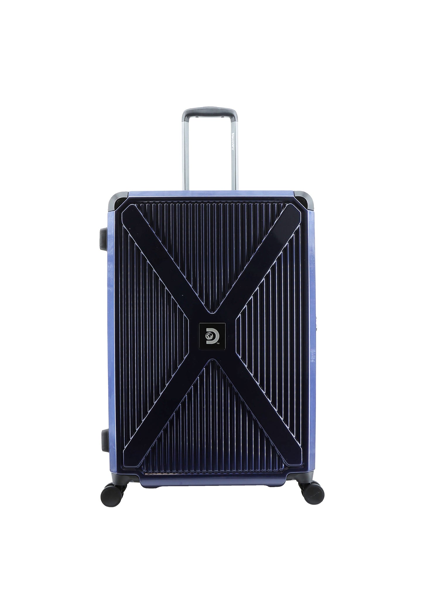 Discovery - Crossroad | Hartschalenkoffer-Set 3-teilig / Trolley-Set / Reisekoffer-Set - (S/M/L) - Blau