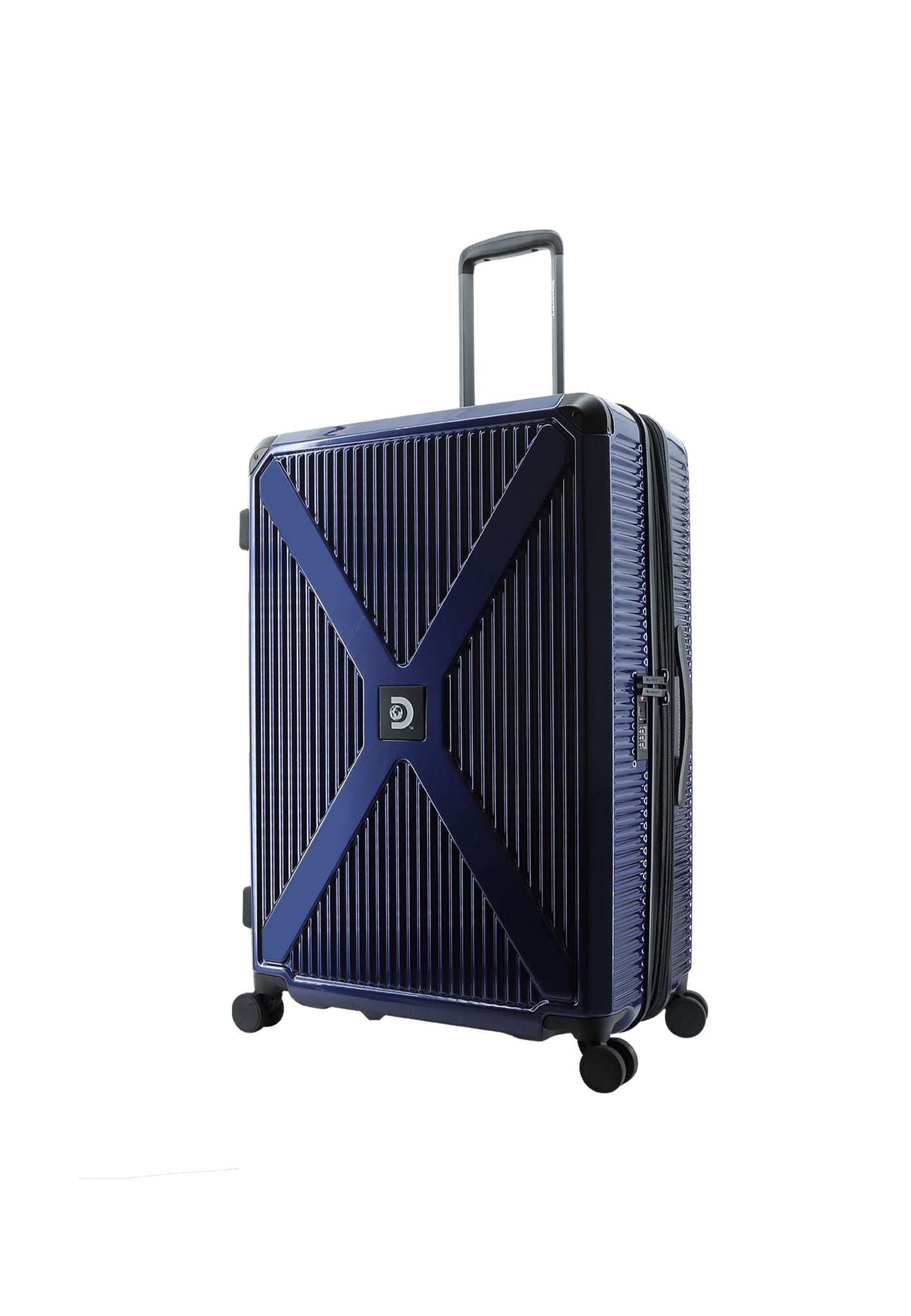 Discovery - Crossroad | Hartschalenkoffer / Trolley / Reisekoffer - L - 118 liter - Blau