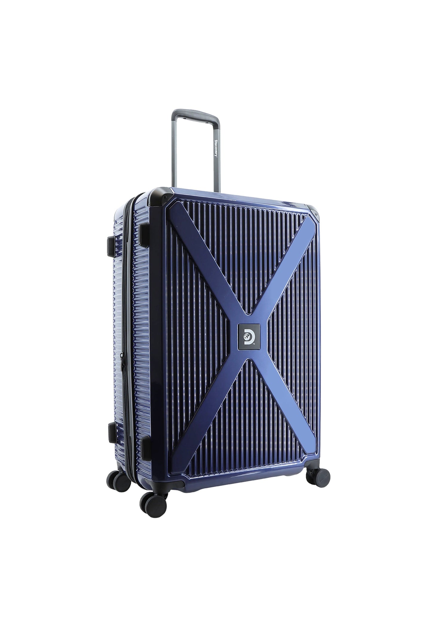 Discovery - Crossroad | Hartschalenkoffer / Trolley / Reisekoffer - L - 118 liter - Blau