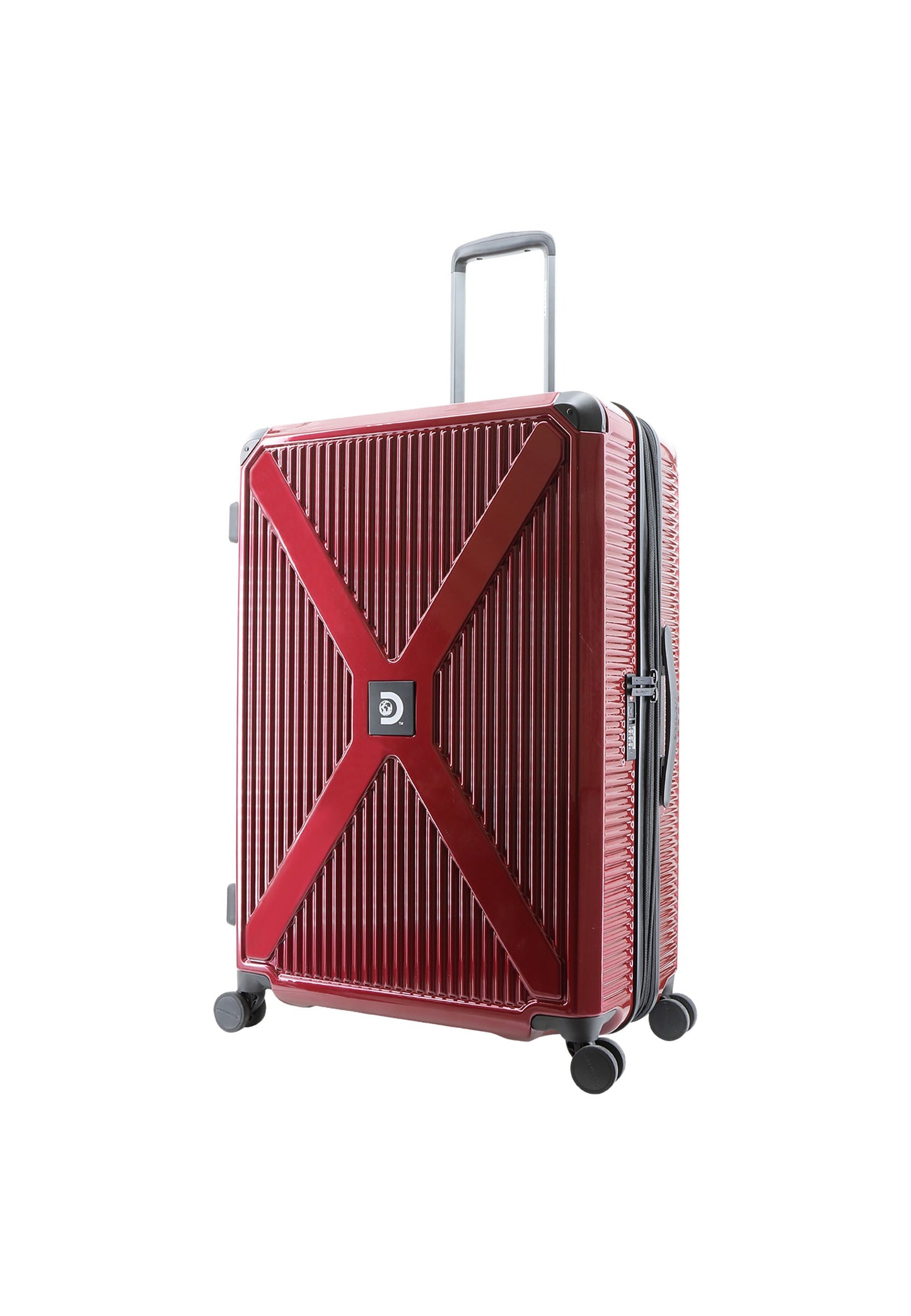 Discovery - Crossroad | Hartschalenkoffer / Trolley / Reisekoffer - L - 118 liter - Rot